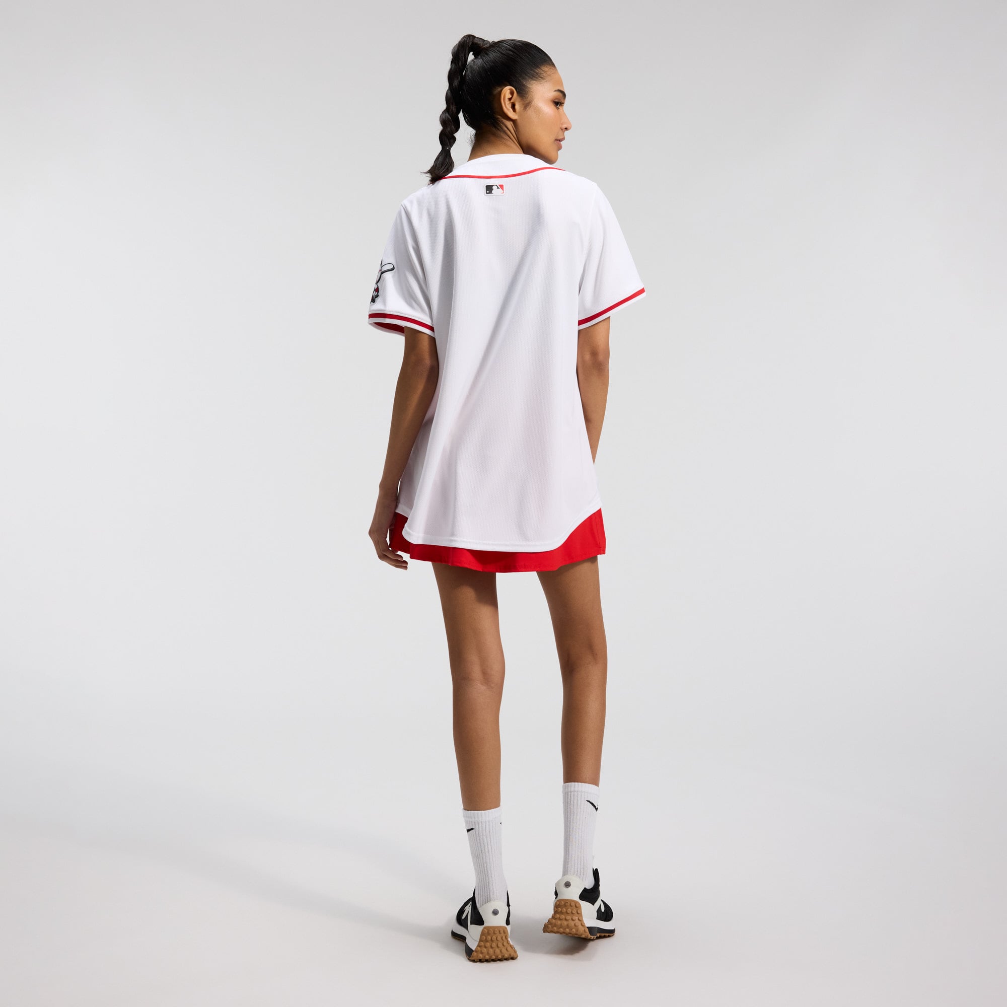 Cincinnati Reds Women's Home Limited Jersey - White - Image 5