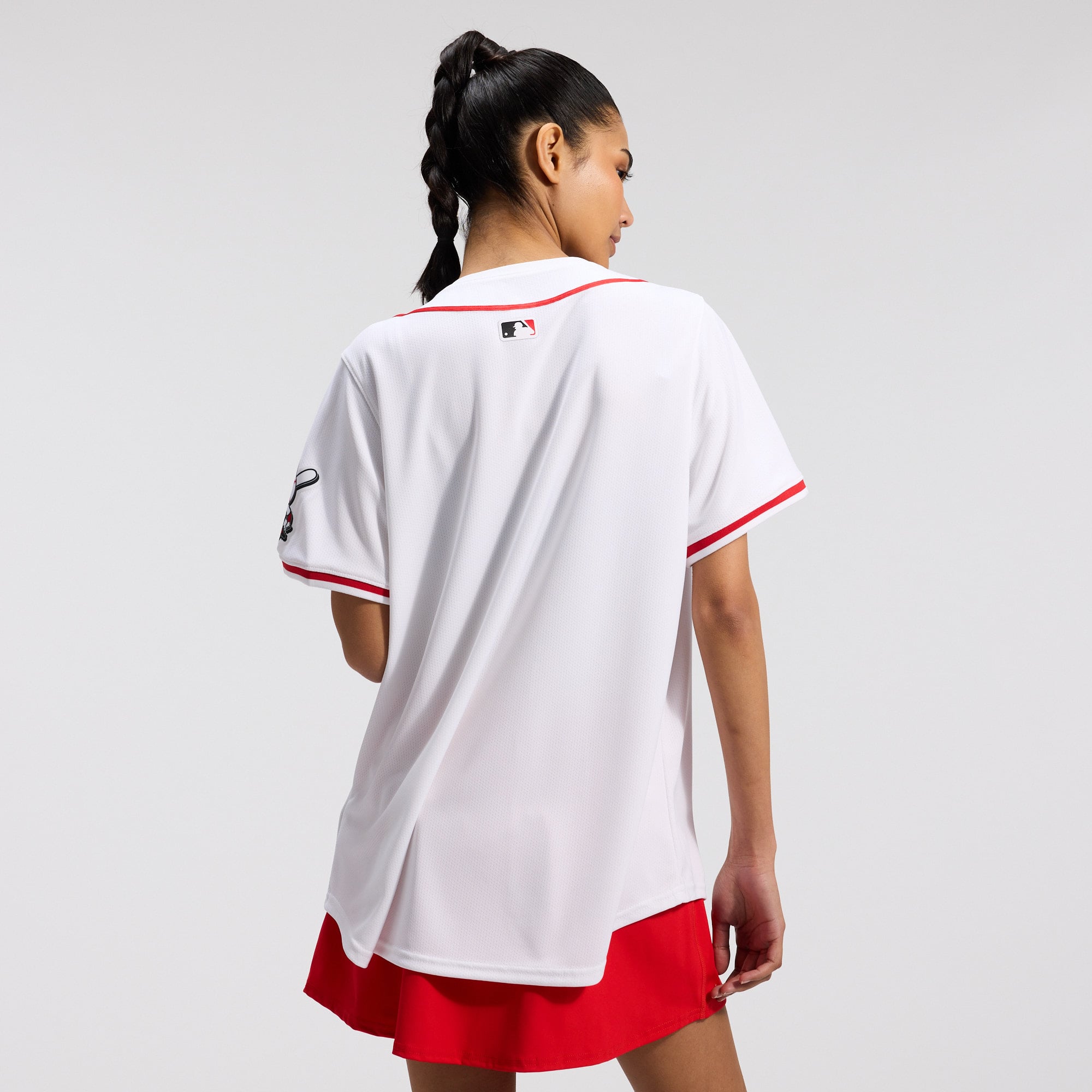Cincinnati Reds Women's Home Limited Jersey - White - Image 3