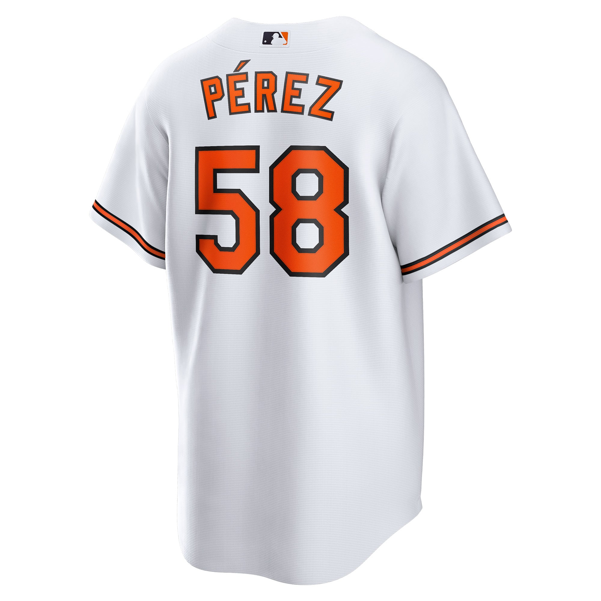Cionel Pérez Baltimore Orioles Home Player Jersey - White - Image 4
