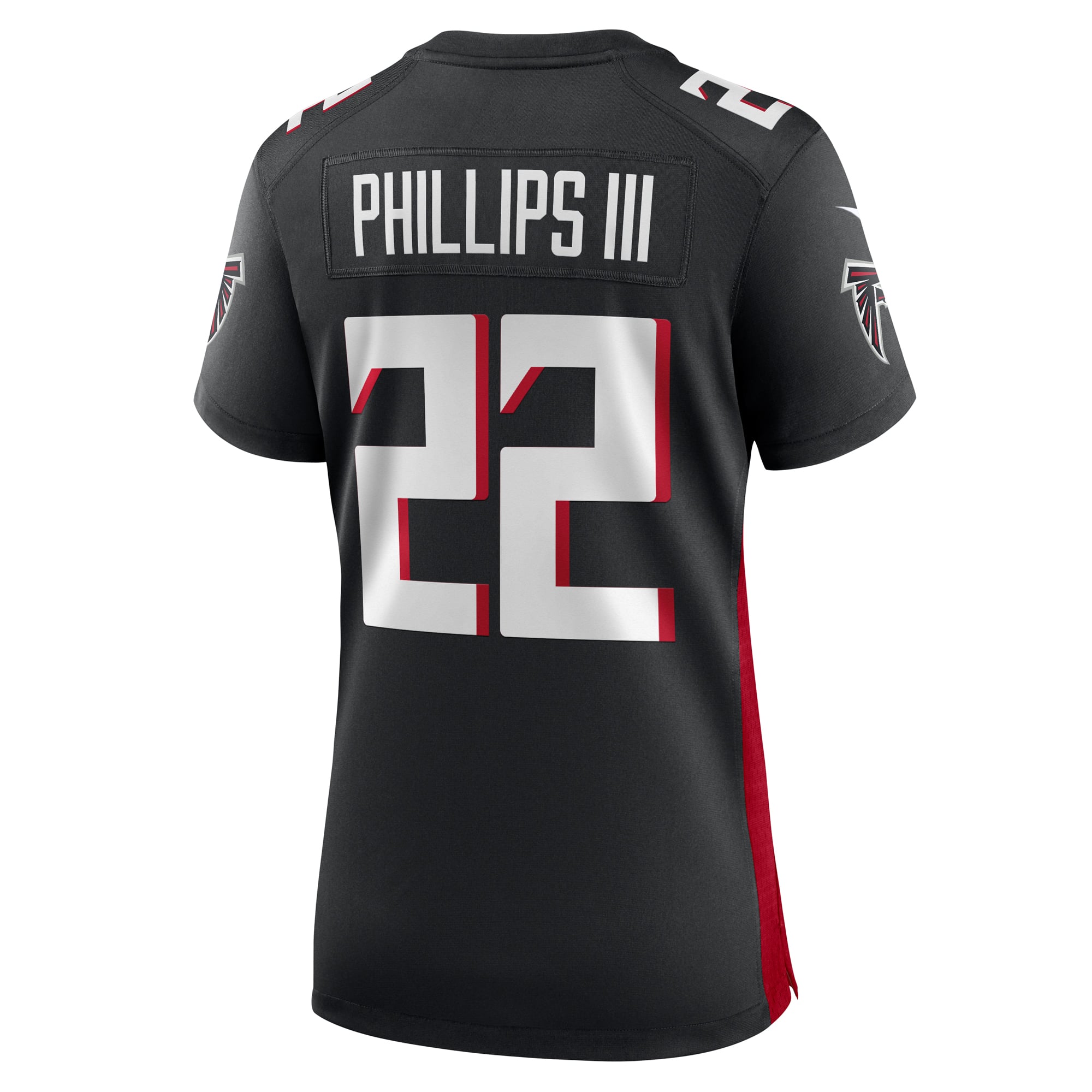 Clark Phillips III Atlanta Falcons Women's Game Jersey - Black - Image 4