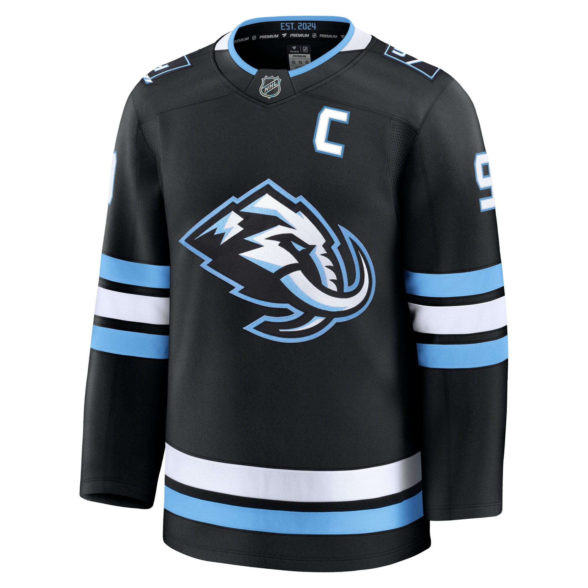 Clayton Keller Utah Mammoth Away Premium Player Jersey - Black - Image 3