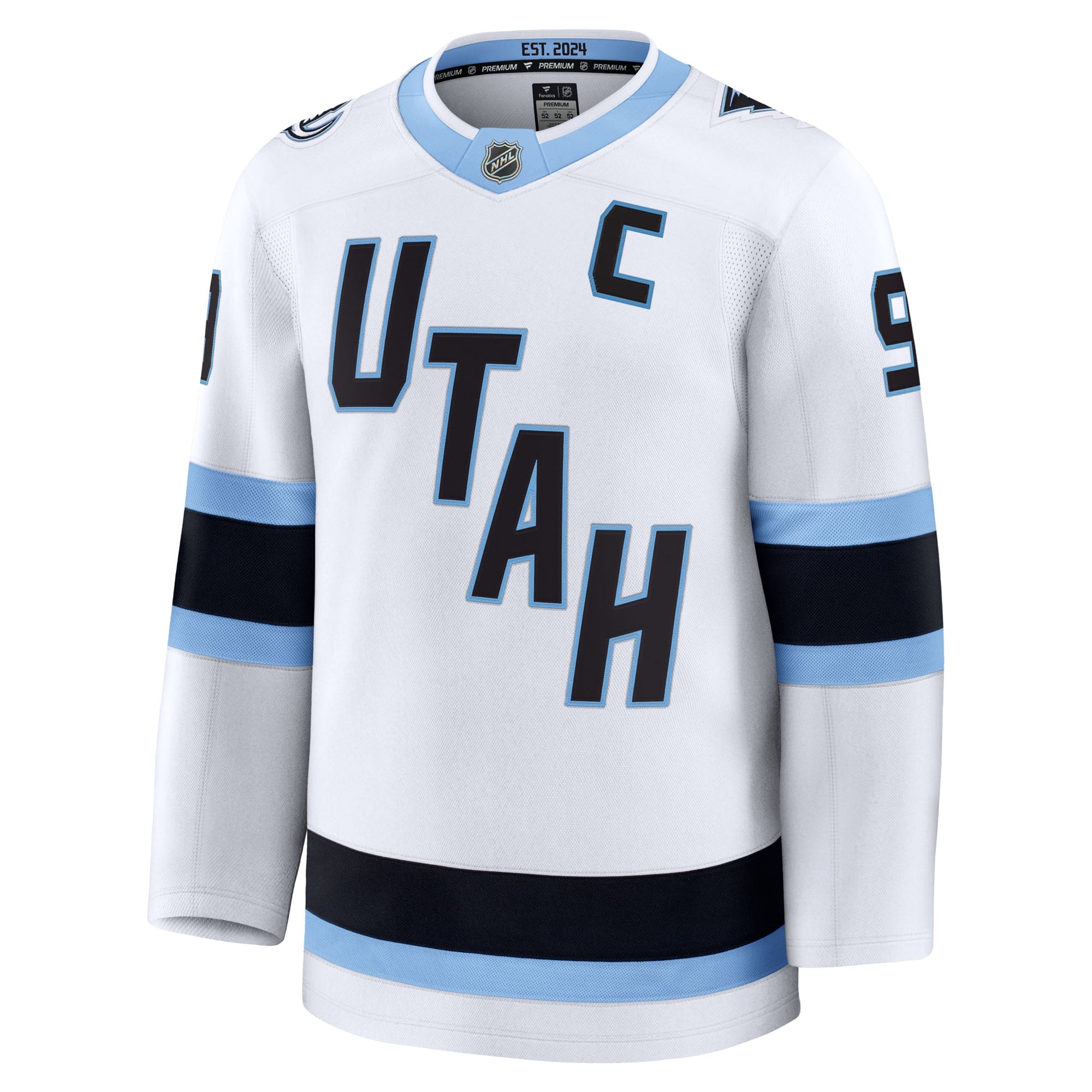 Clayton Keller Utah Mammoth Away Premium Player Jersey - White - Image 3