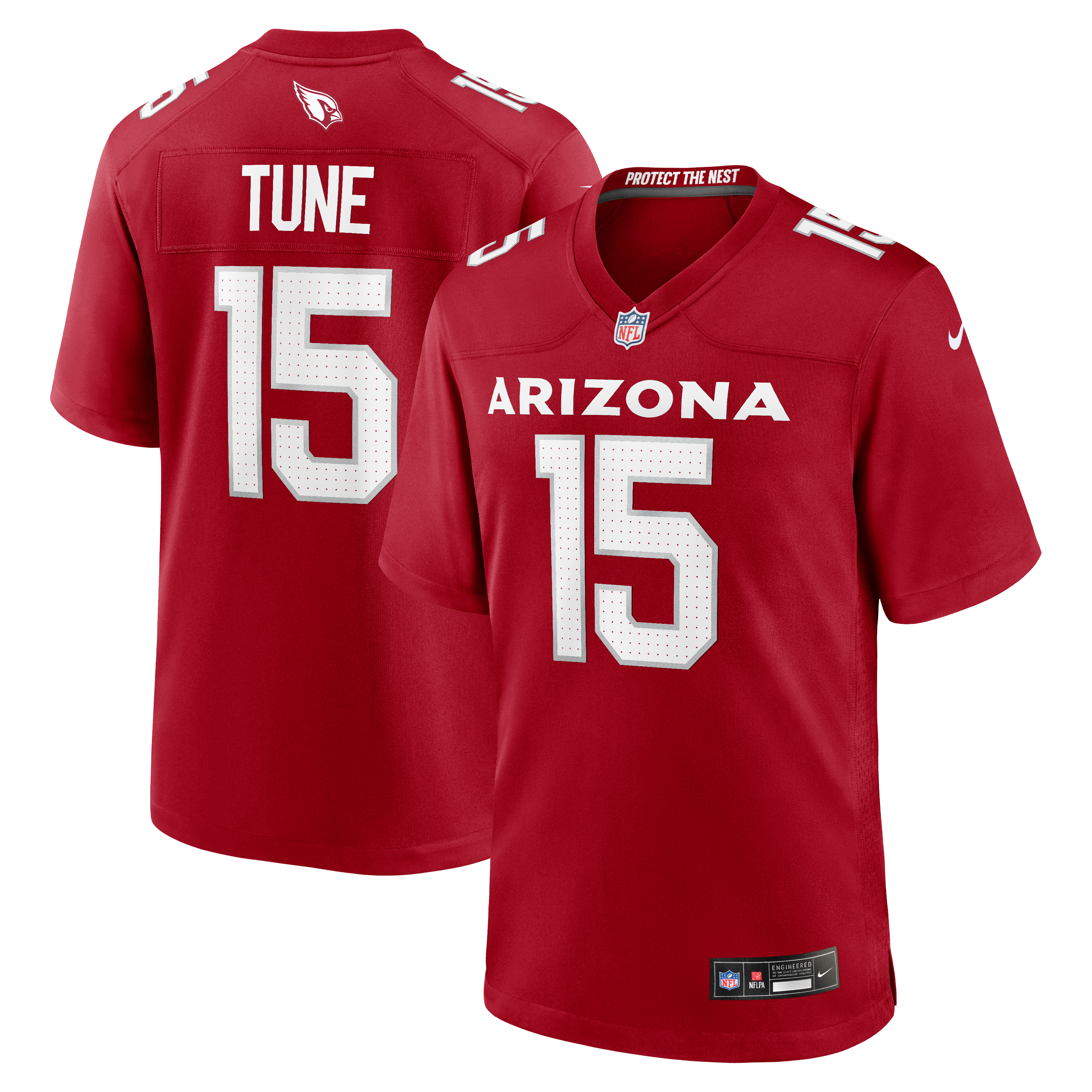 Clayton Tune Arizona Cardinals Game Jersey - Cardinal