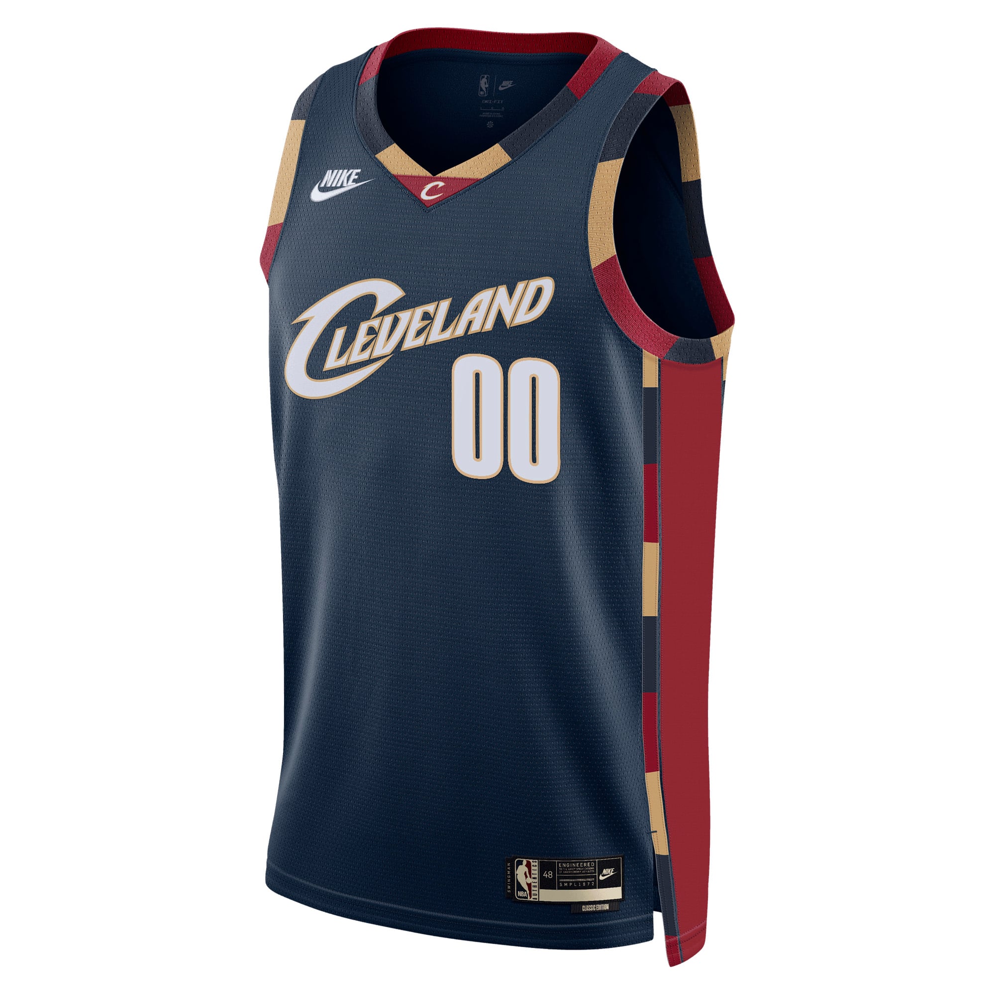 Cleveland Cavaliers Unisex Swingman Custom Jersey - Classic Edition - Navy - Image 3