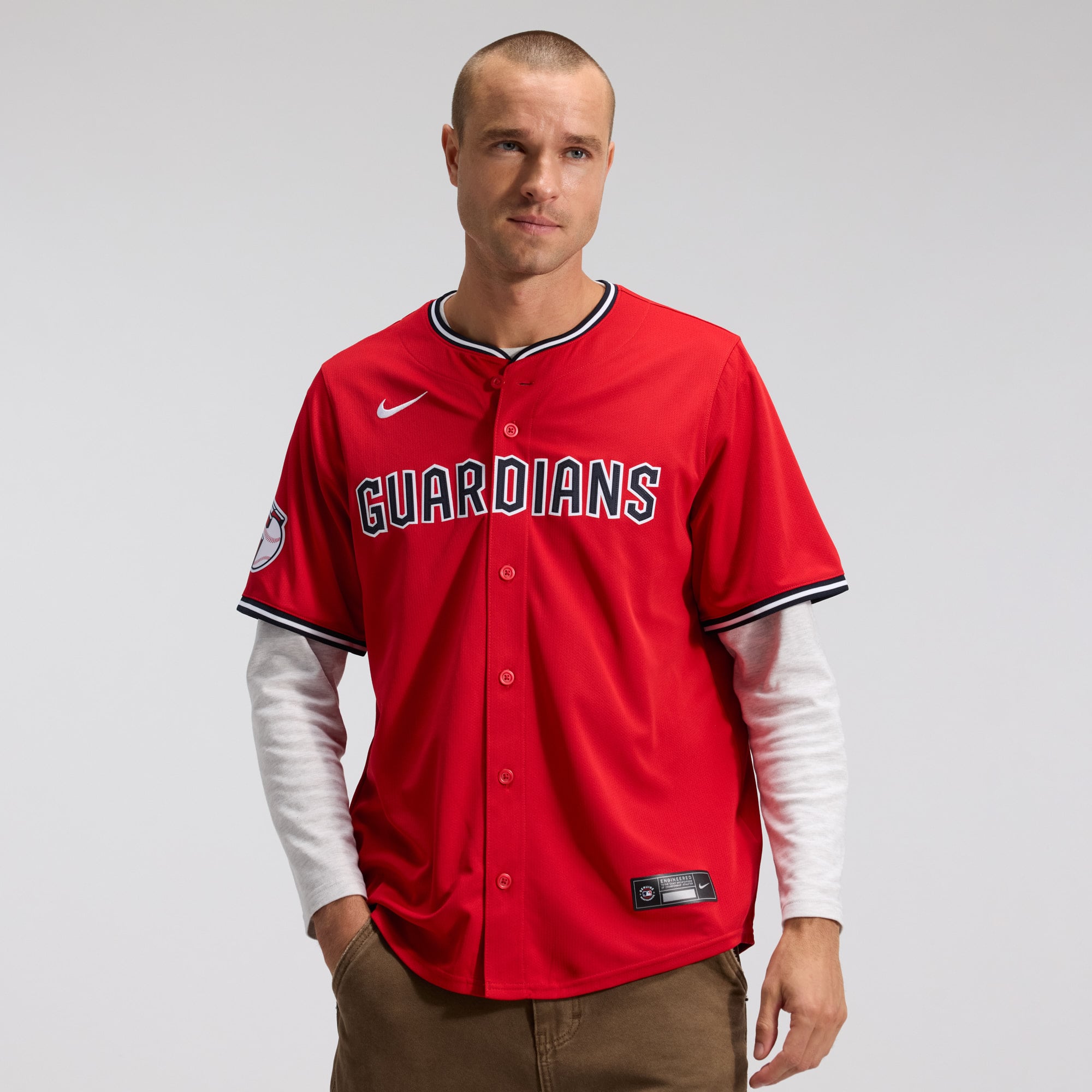 Cleveland Guardians Alternate Limited Jersey - Red - Image 2