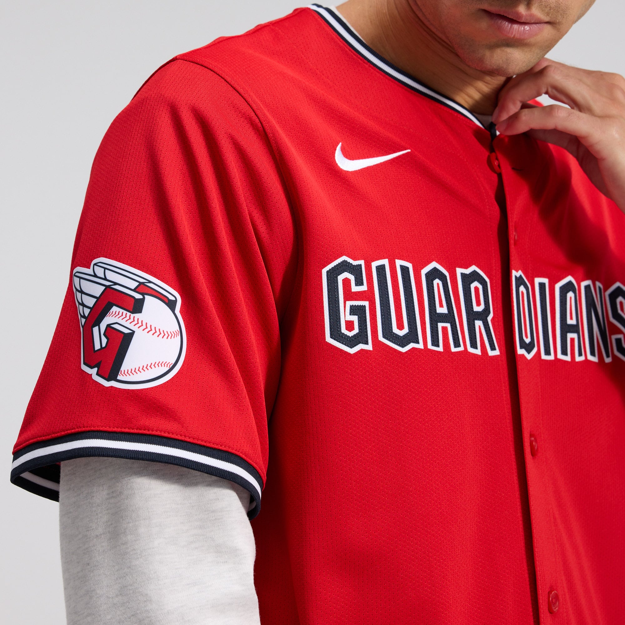 Cleveland Guardians Alternate Limited Jersey - Red - Image 10