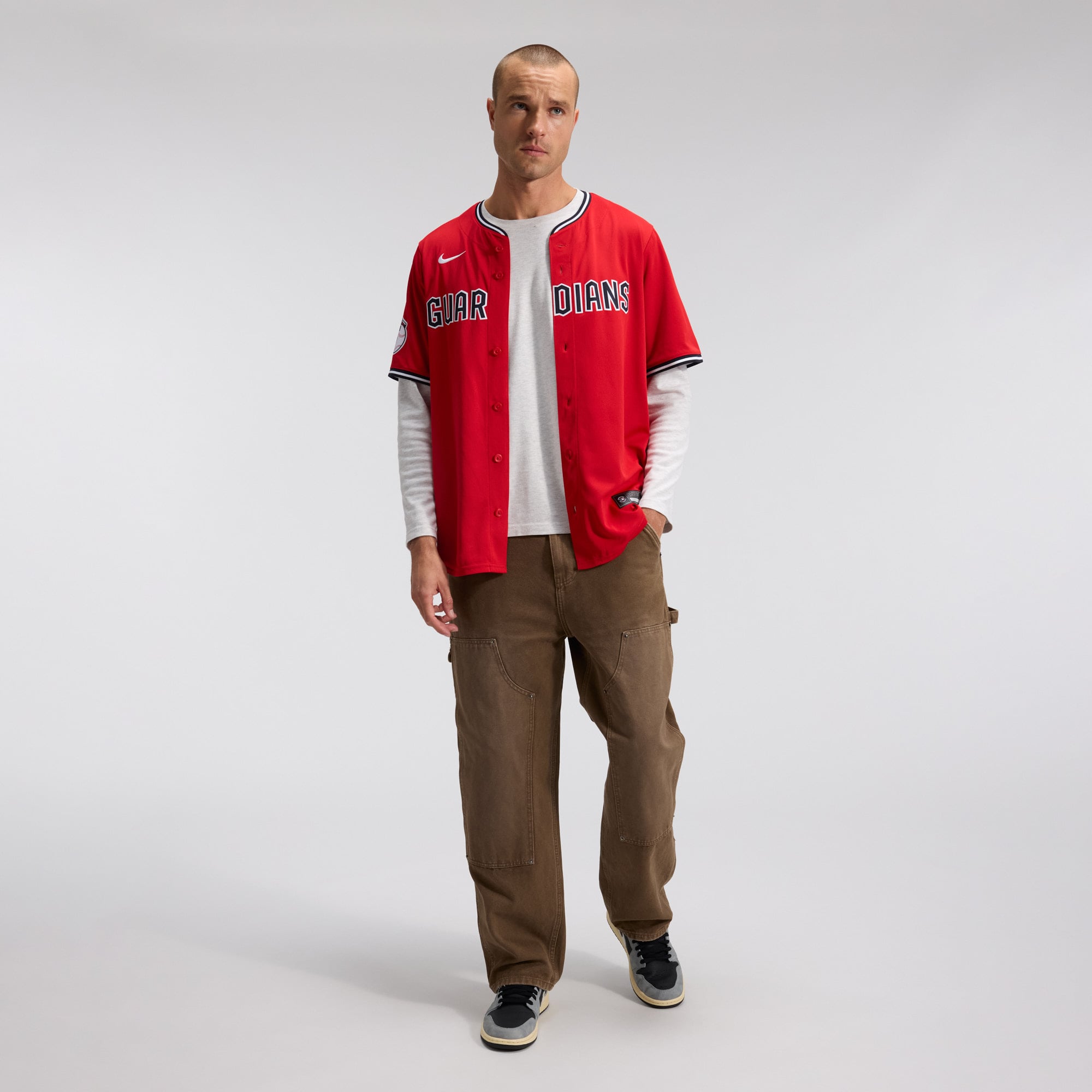 Cleveland Guardians Road Limited Jersey - Red - Image 5