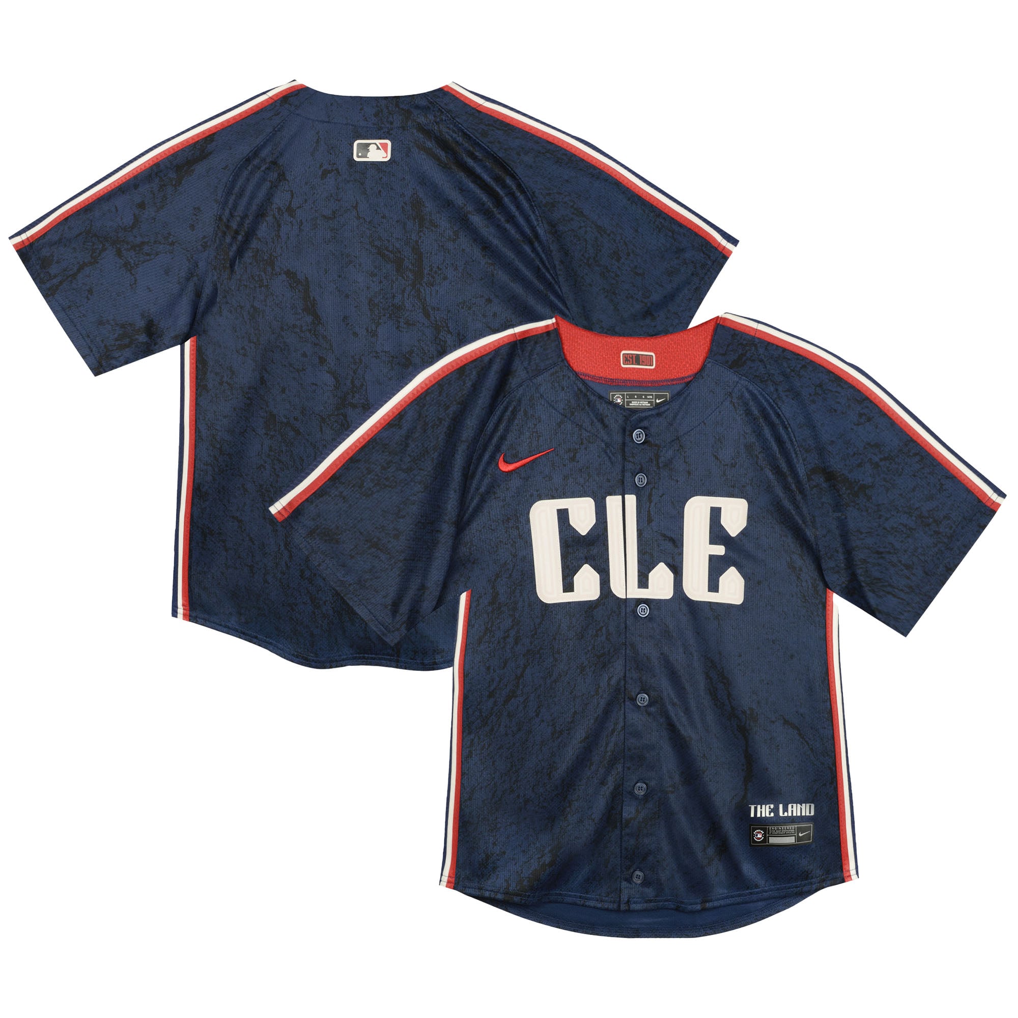 Cleveland Guardians Toddler City Connect Team Limited Jersey - Navy - Image 2