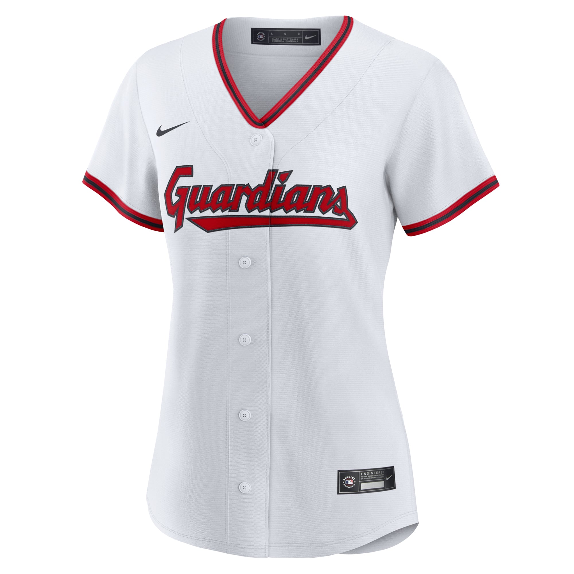 Cleveland Guardians Women's Home 2.0 Jersey - White - Image 3