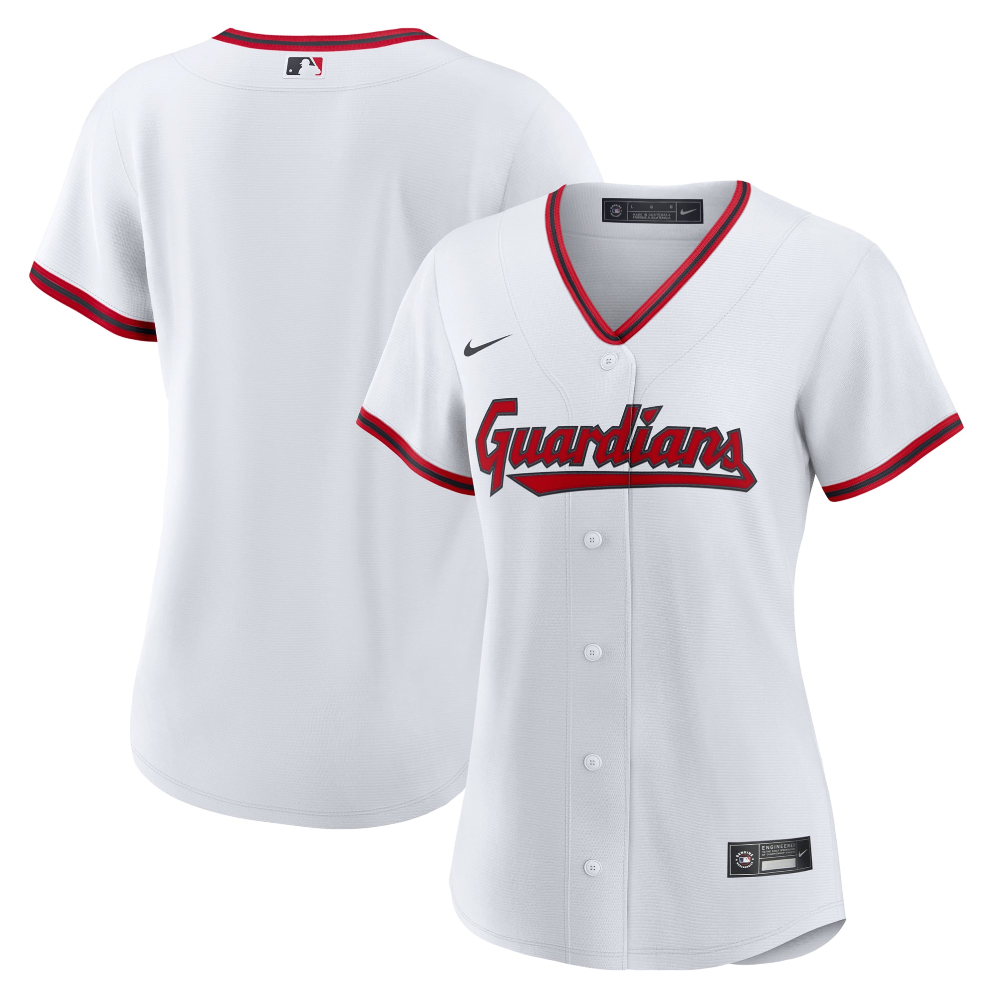 Cleveland Guardians Women's Home 2.0 Jersey - White - Image 2