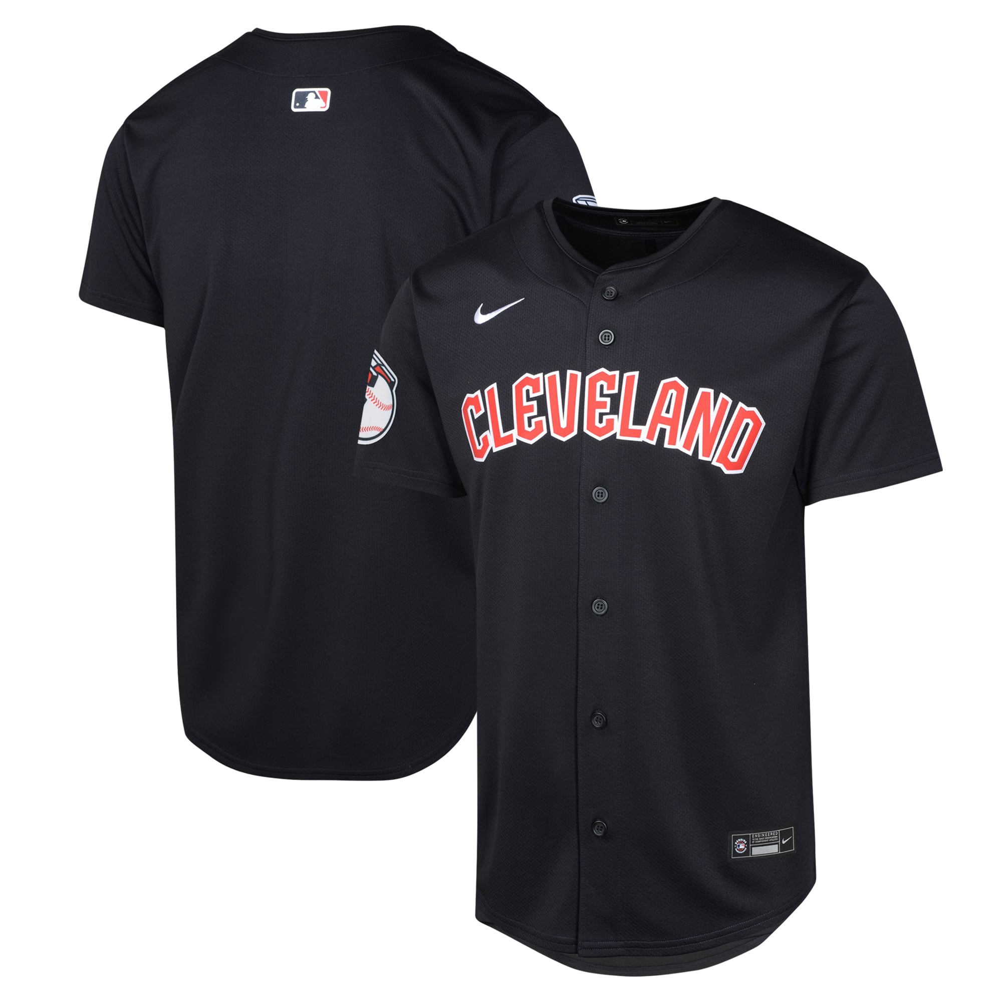 Cleveland Guardians Youth Alternate 2 Limited Jersey - Navy