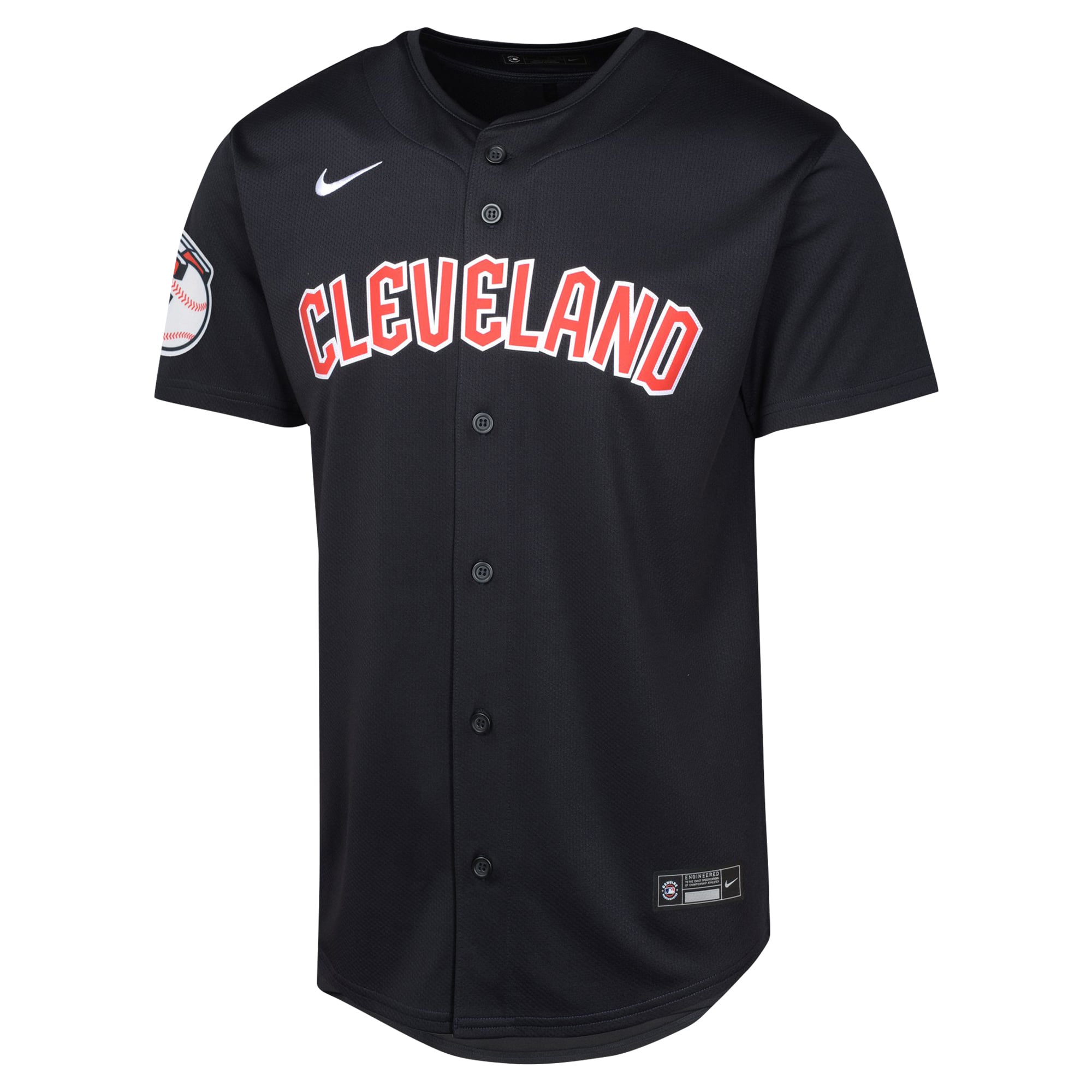 Cleveland Guardians Youth Alternate 2 Limited Jersey - Navy - Image 3