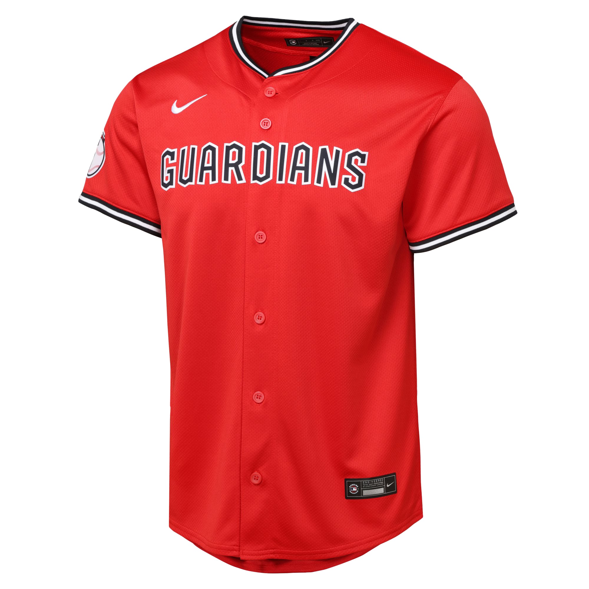 Cleveland Guardians Youth Alternate 2 Limited Jersey - Red - Image 3