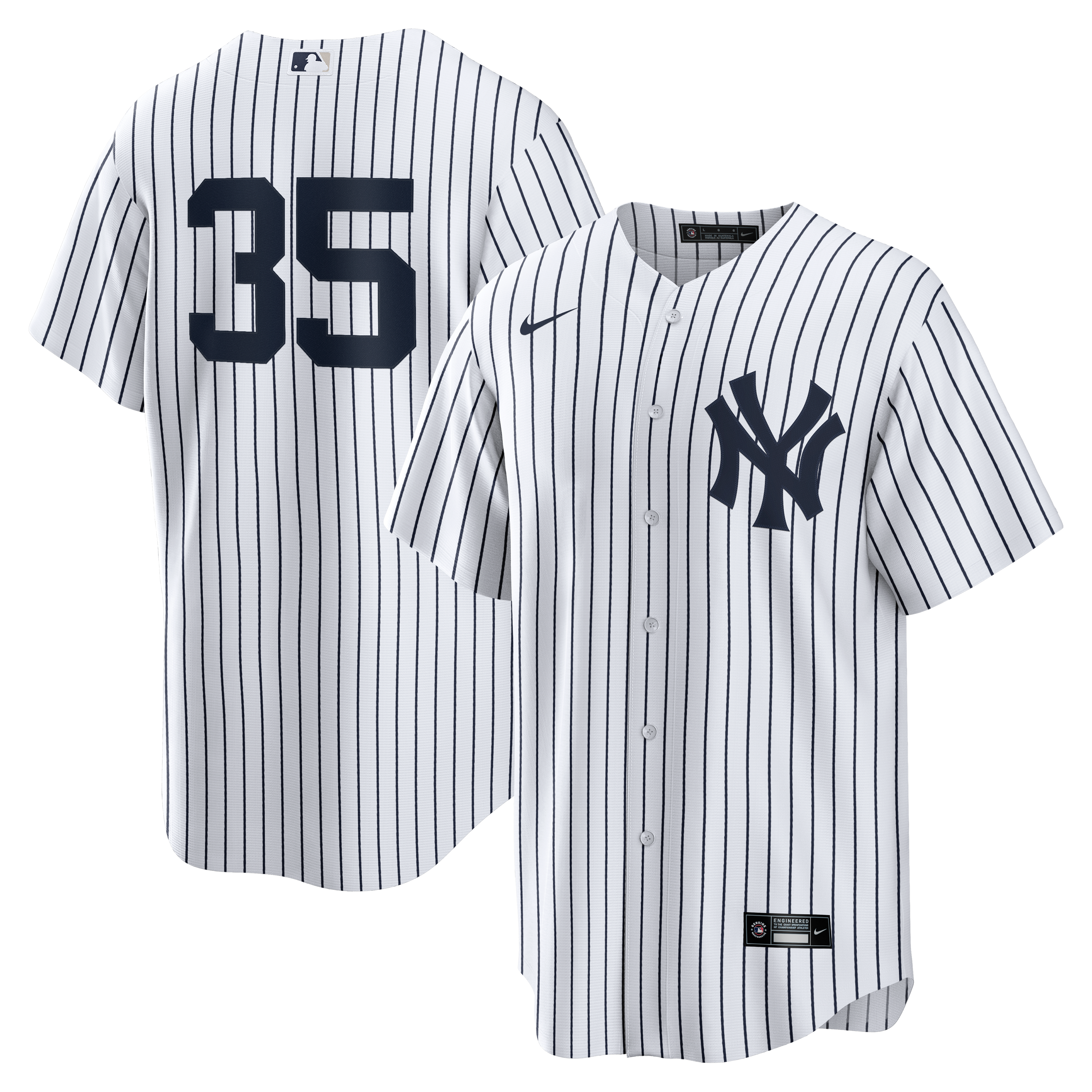 Cody Bellinger New York Yankees Home Jersey - White - Image 2