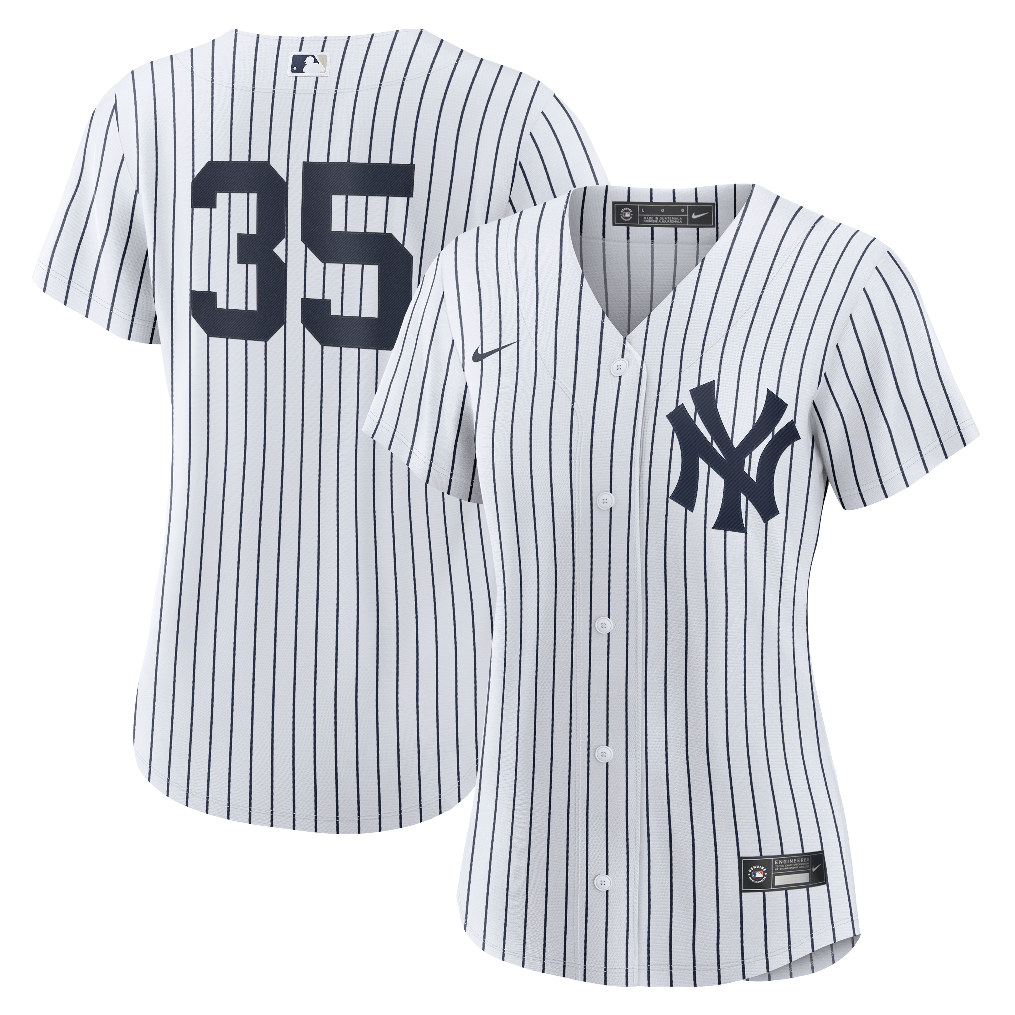 Cody Bellinger New York Yankees Women's Home Jersey - White - Image 2