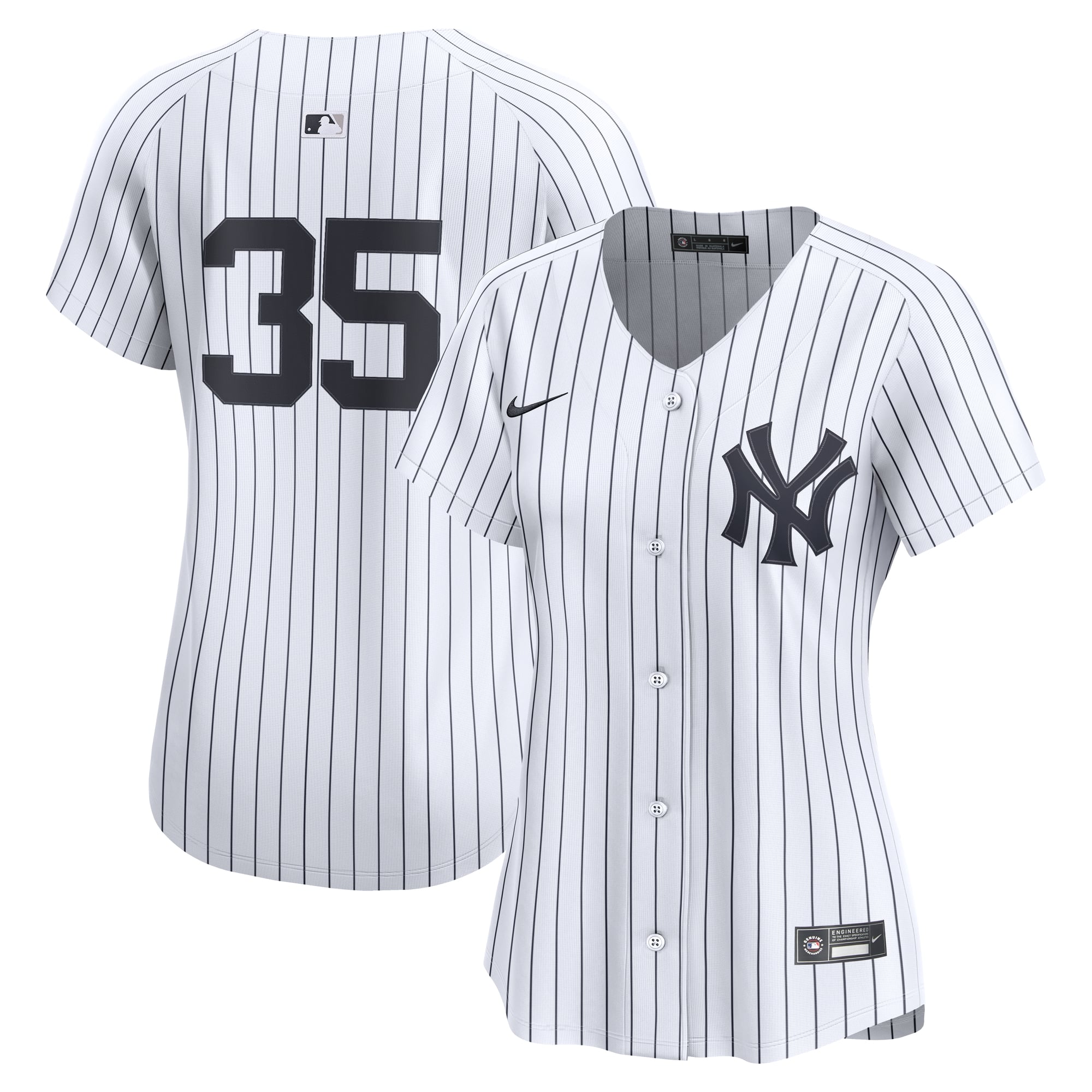 Cody Bellinger New York Yankees Women's Home Limited Player Jersey - White - Image 2