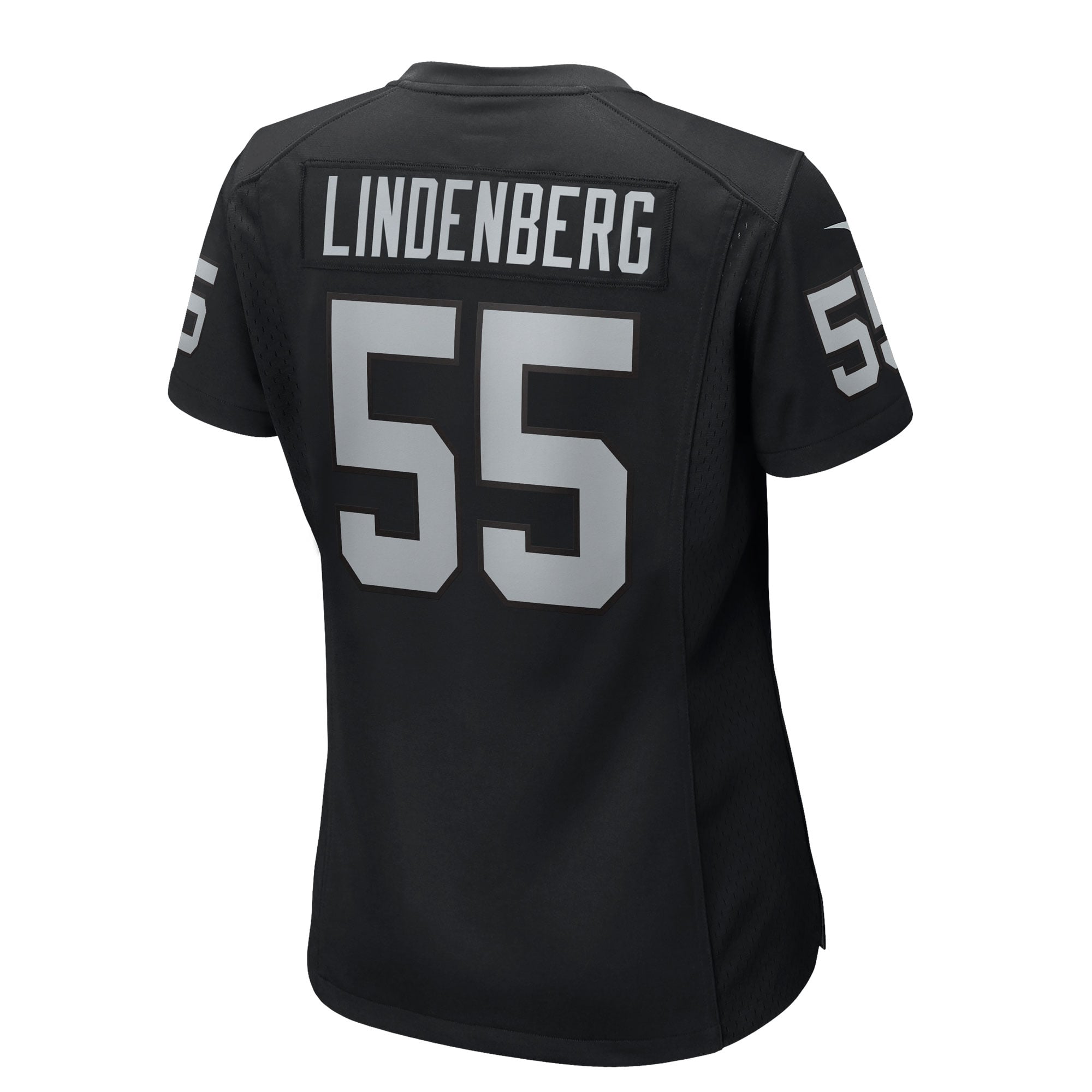 Cody Lindenberg Las Vegas Raiders Women's Team Game Jersey - Black - Image 4