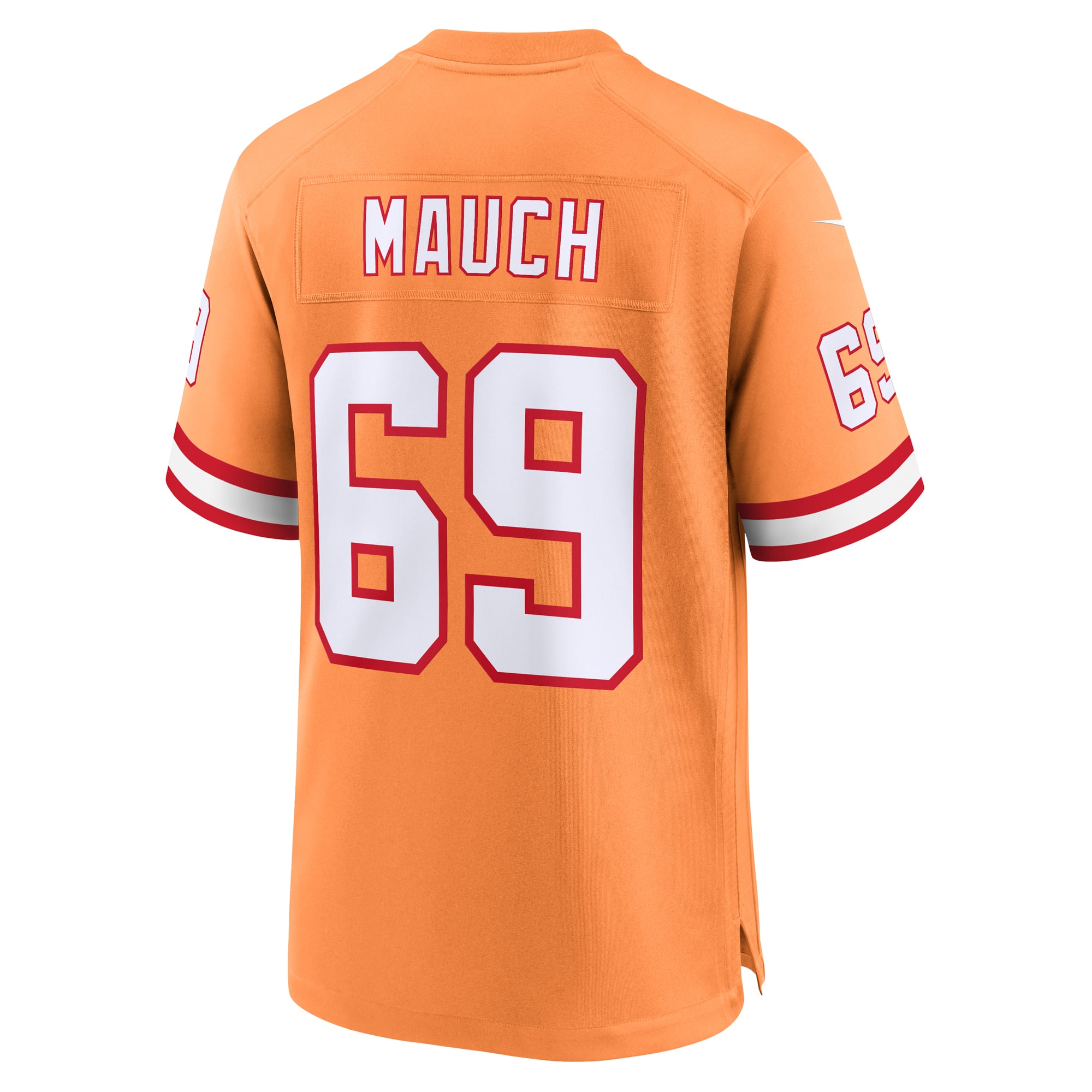 Cody Mauch Tampa Bay Buccaneers Alternate Game Jersey - Orange - Image 4