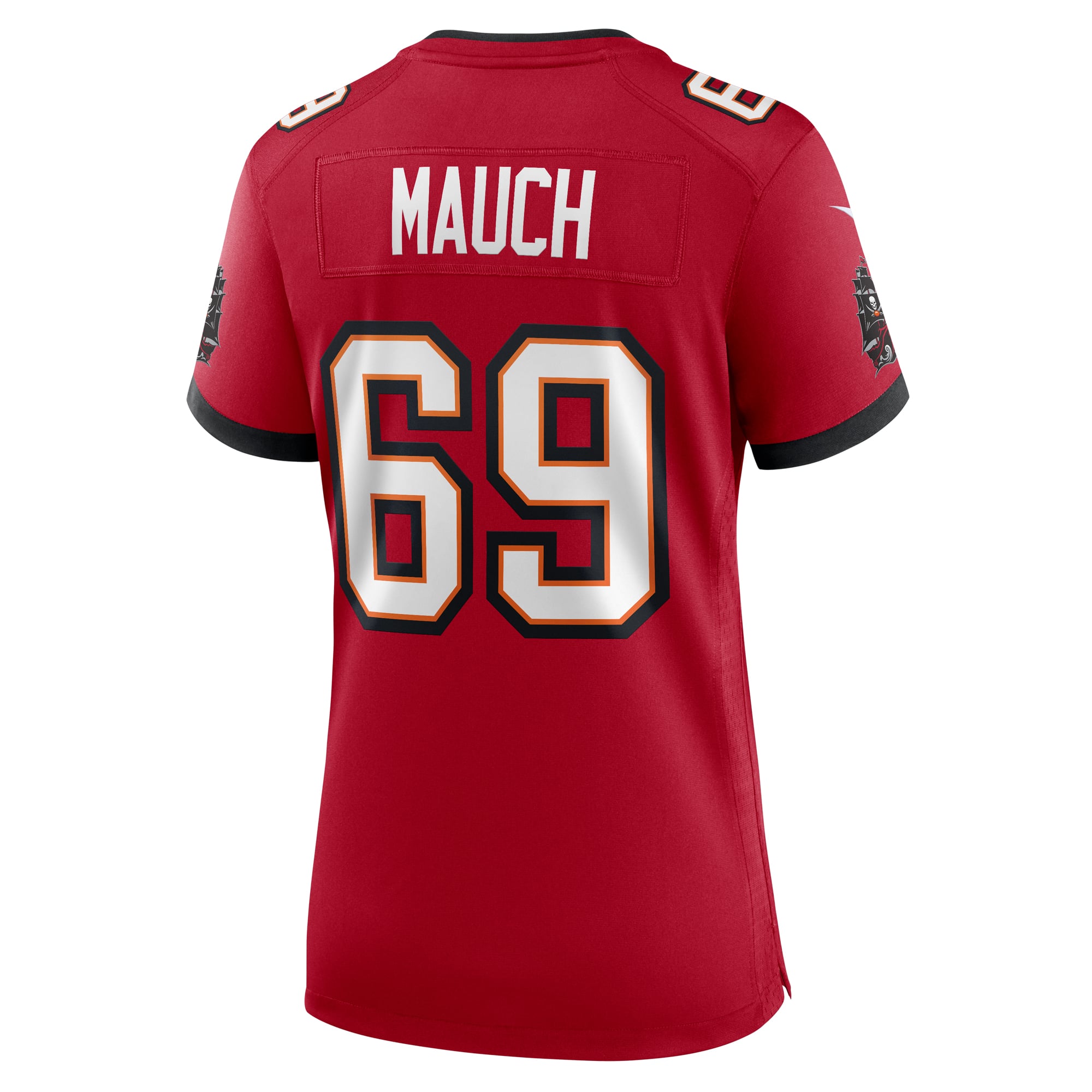 Cody Mauch Tampa Bay Buccaneers Women's Game Jersey - Red - Image 4