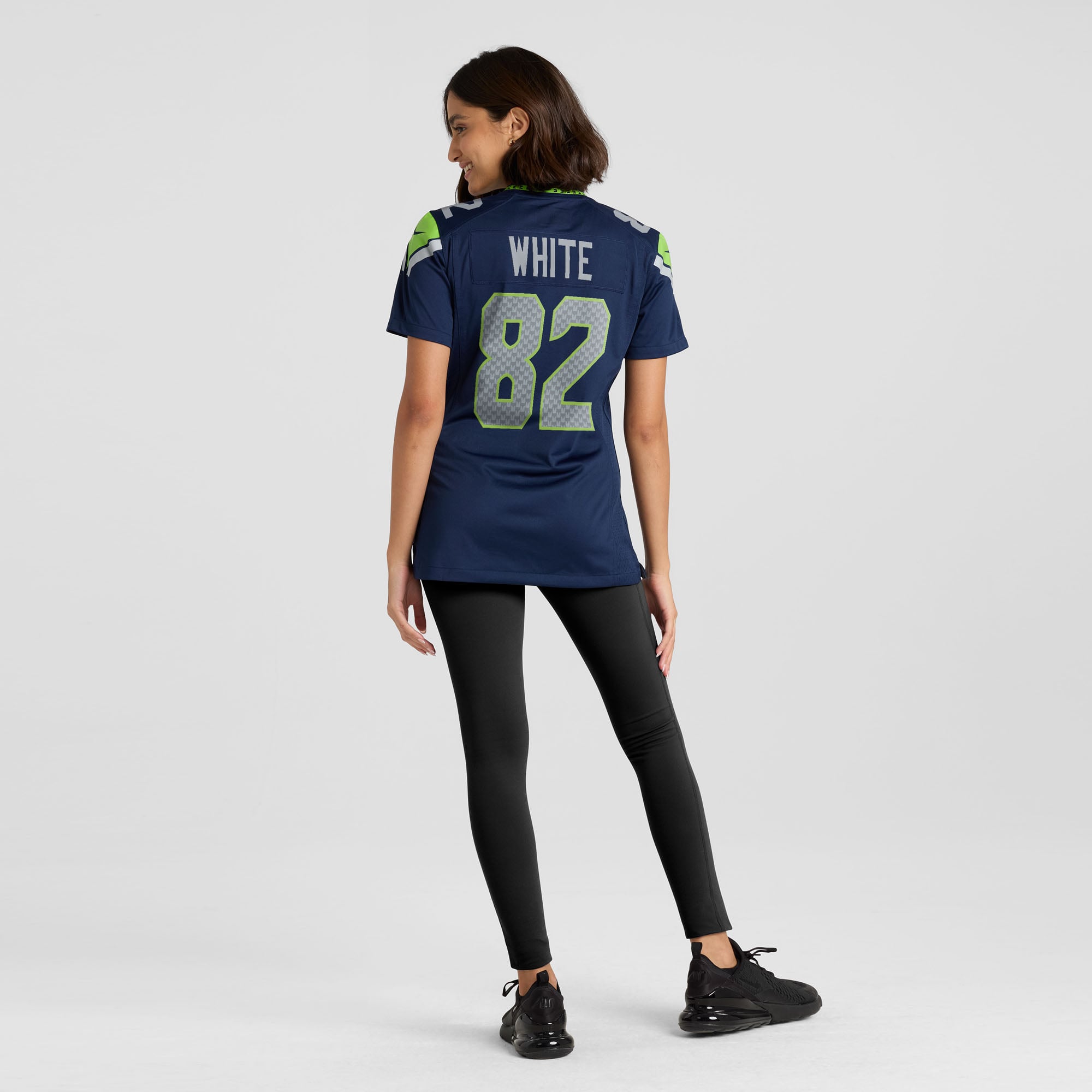 Cody White Seattle Seahawks Women's Team Game Jersey - College Navy - Image 6