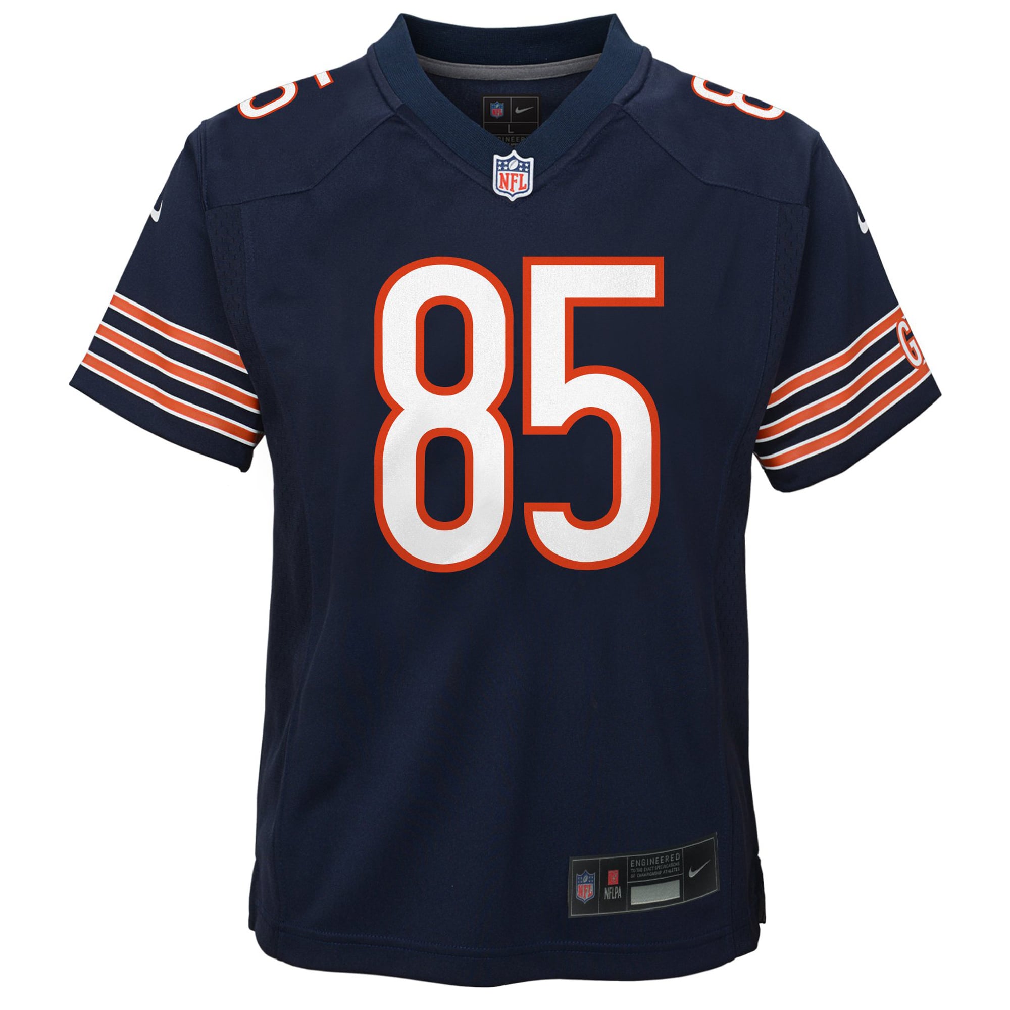 Cole Kmet Chicago Bears Youth Team Game Jersey - Navy - Image 3