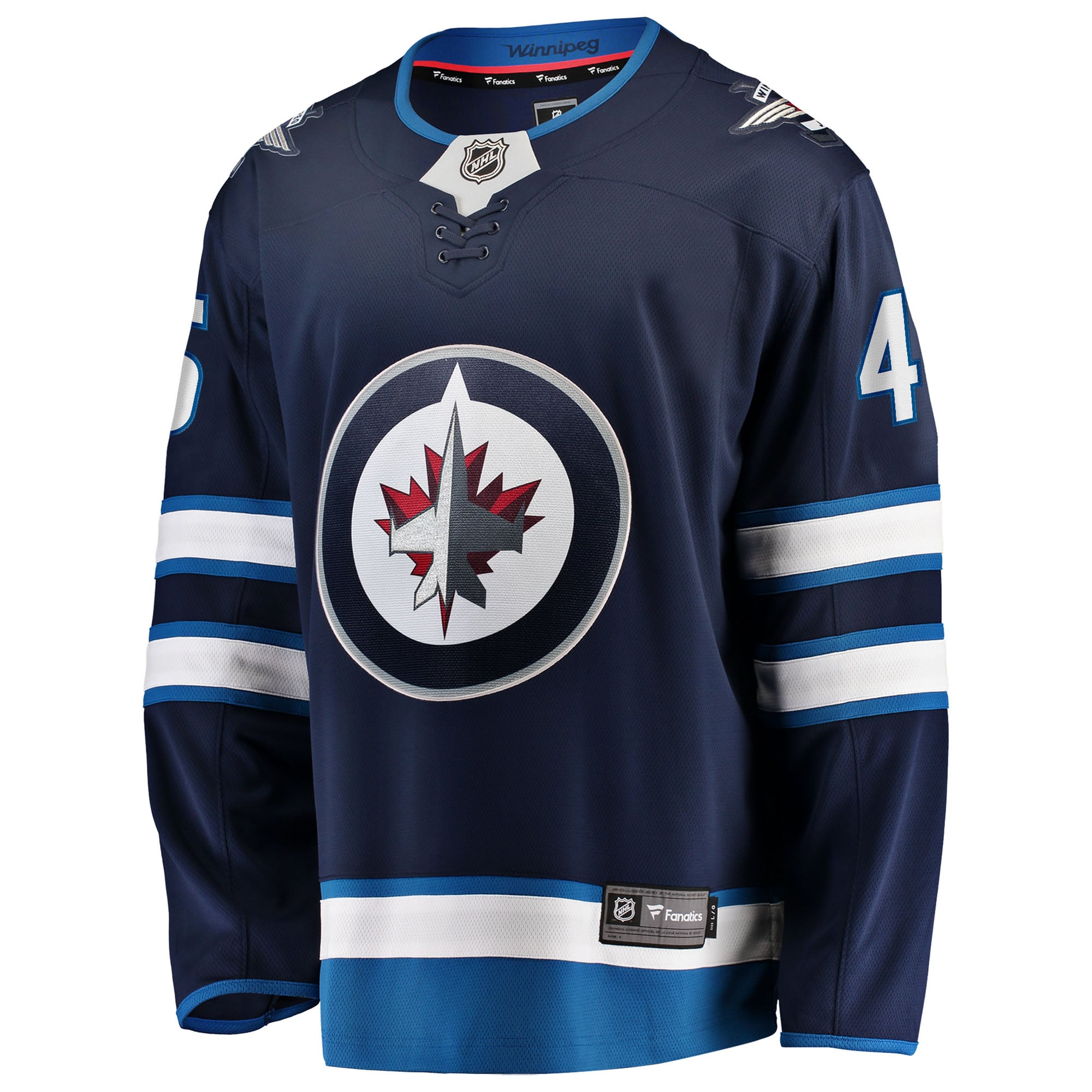 Cole Koepke Winnipeg Jets Home Breakaway Jersey - Navy - Image 3
