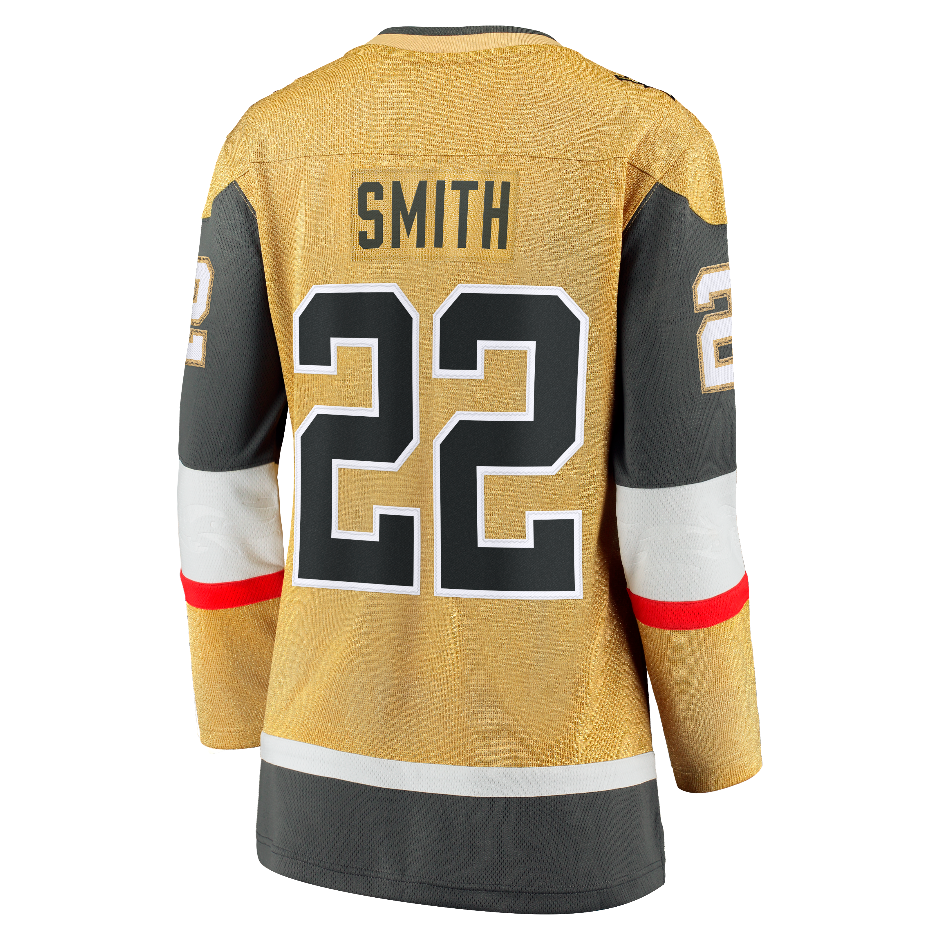 Cole Smith Vegas Golden Knights Women's Home Breakaway Jersey - Gold - Image 4