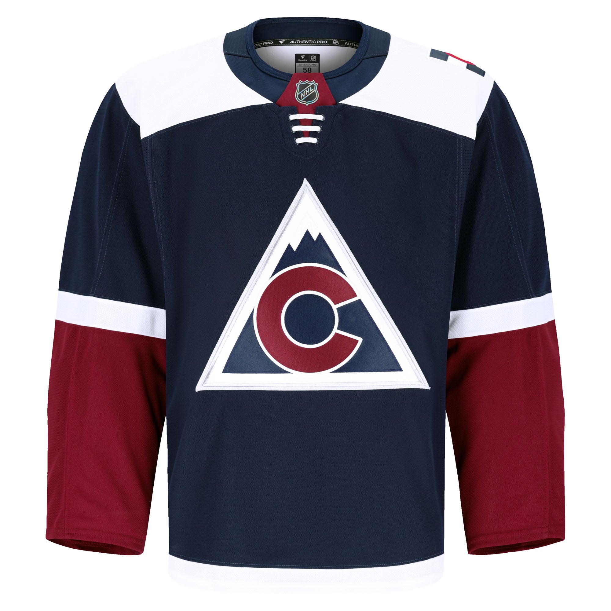 Colorado Avalanche Alternate Pro Jersey - Navy - Image 3