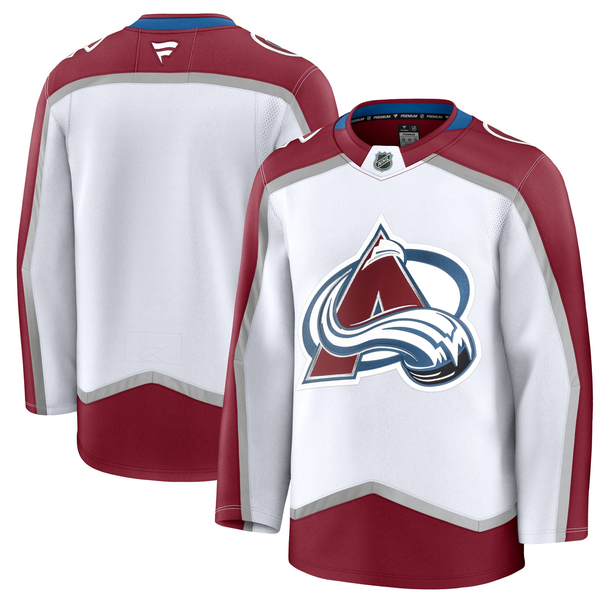 Colorado Avalanche Away Premium Jersey - White - Image 2