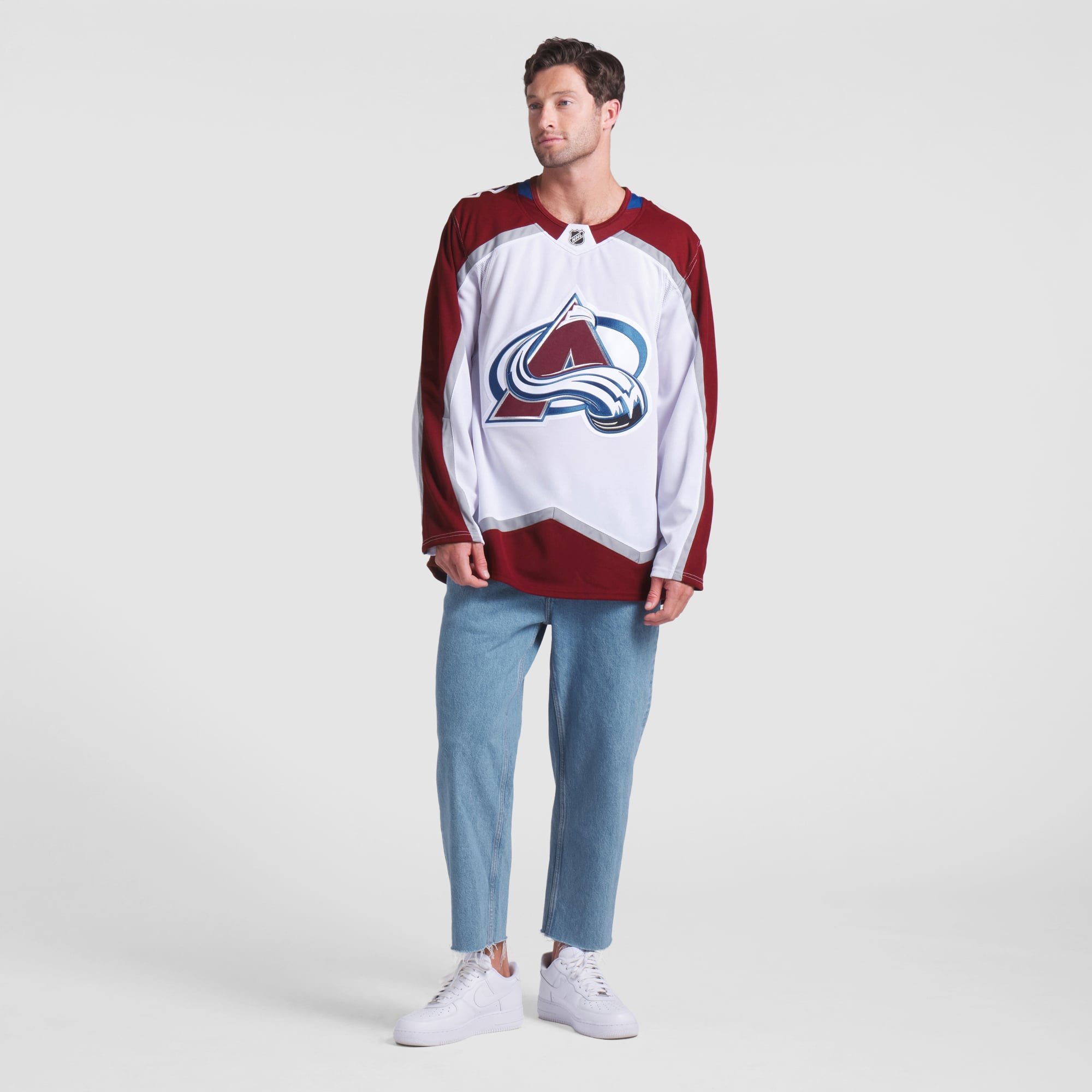 Colorado Avalanche Away Premium Jersey - White - Image 7