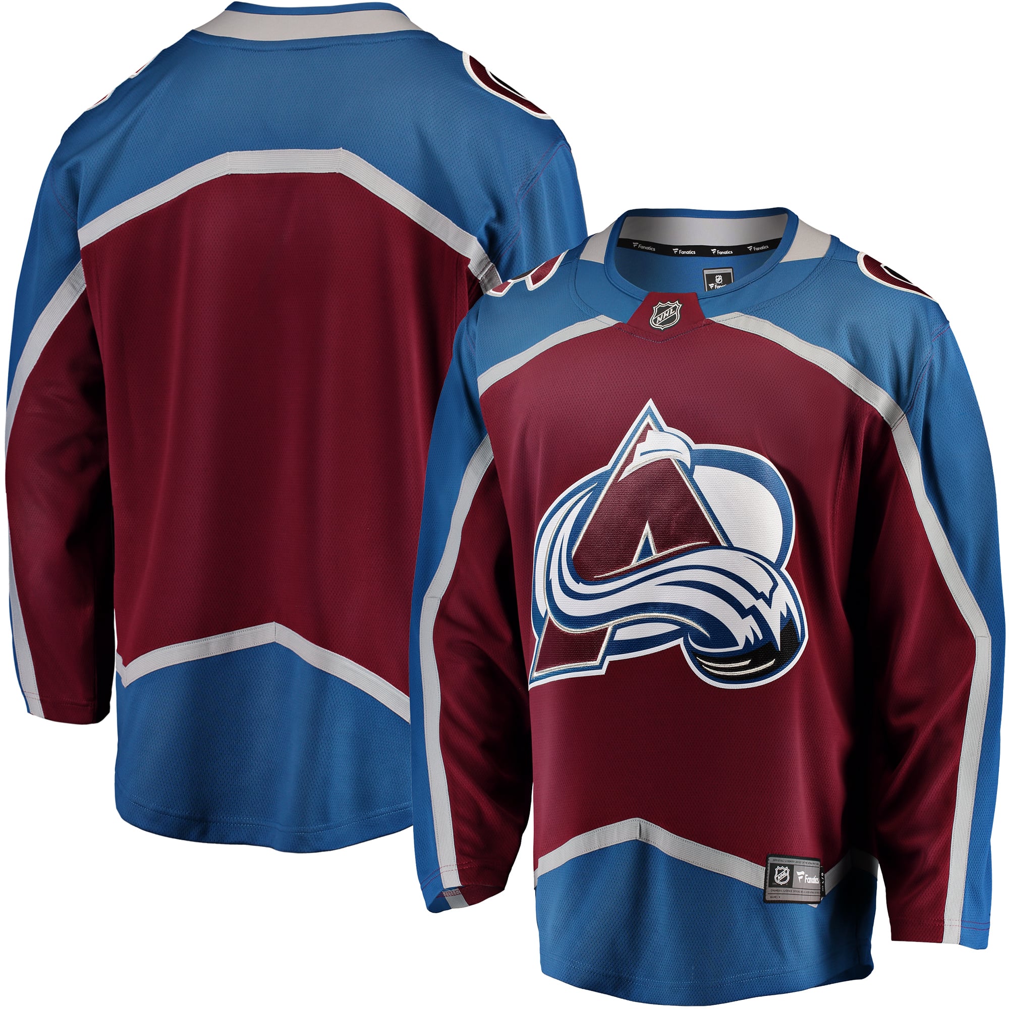 Colorado Avalanche Breakaway Home Jersey - Maroon - Image 2