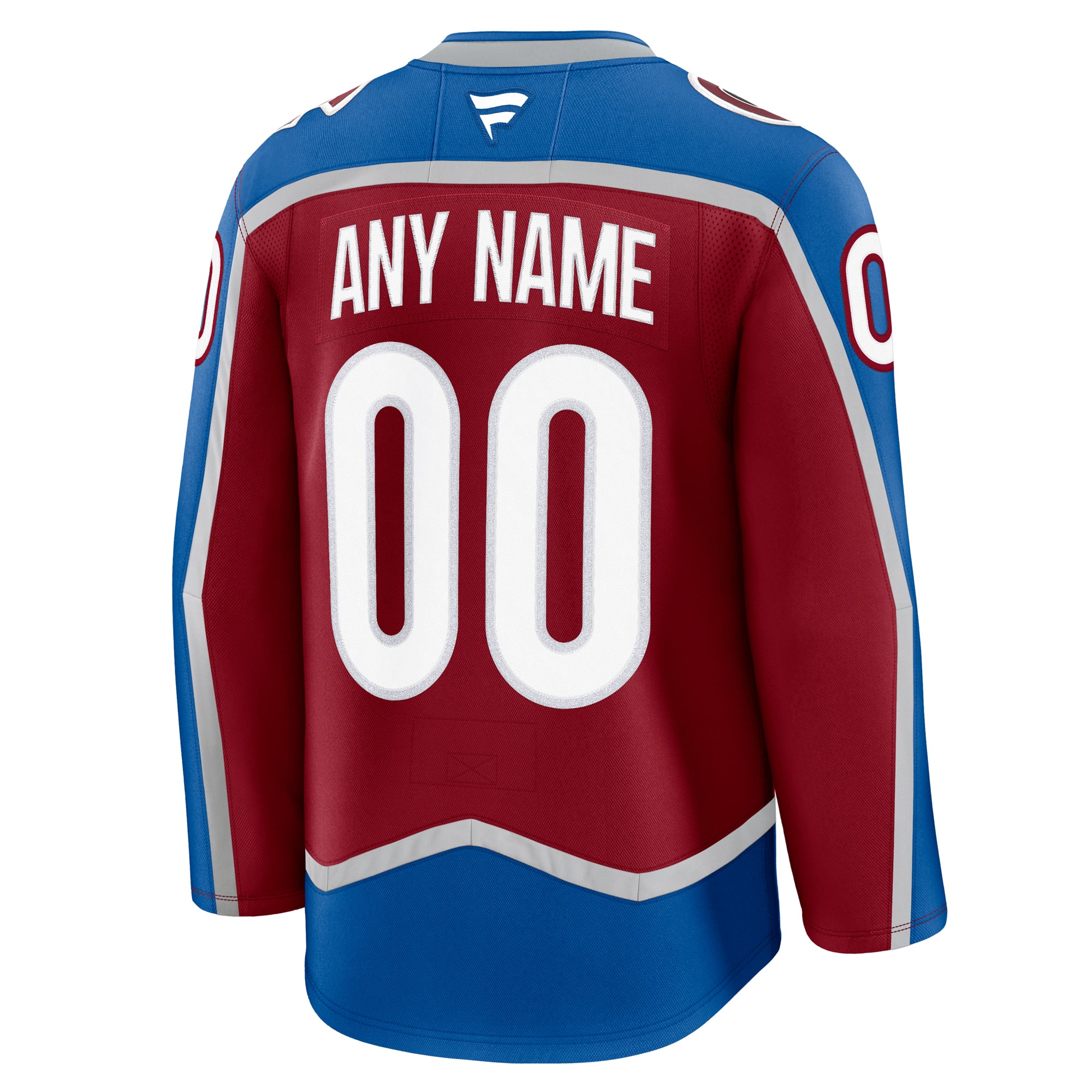 Colorado Avalanche Home Premium Custom Jersey - Burgundy - Image 4