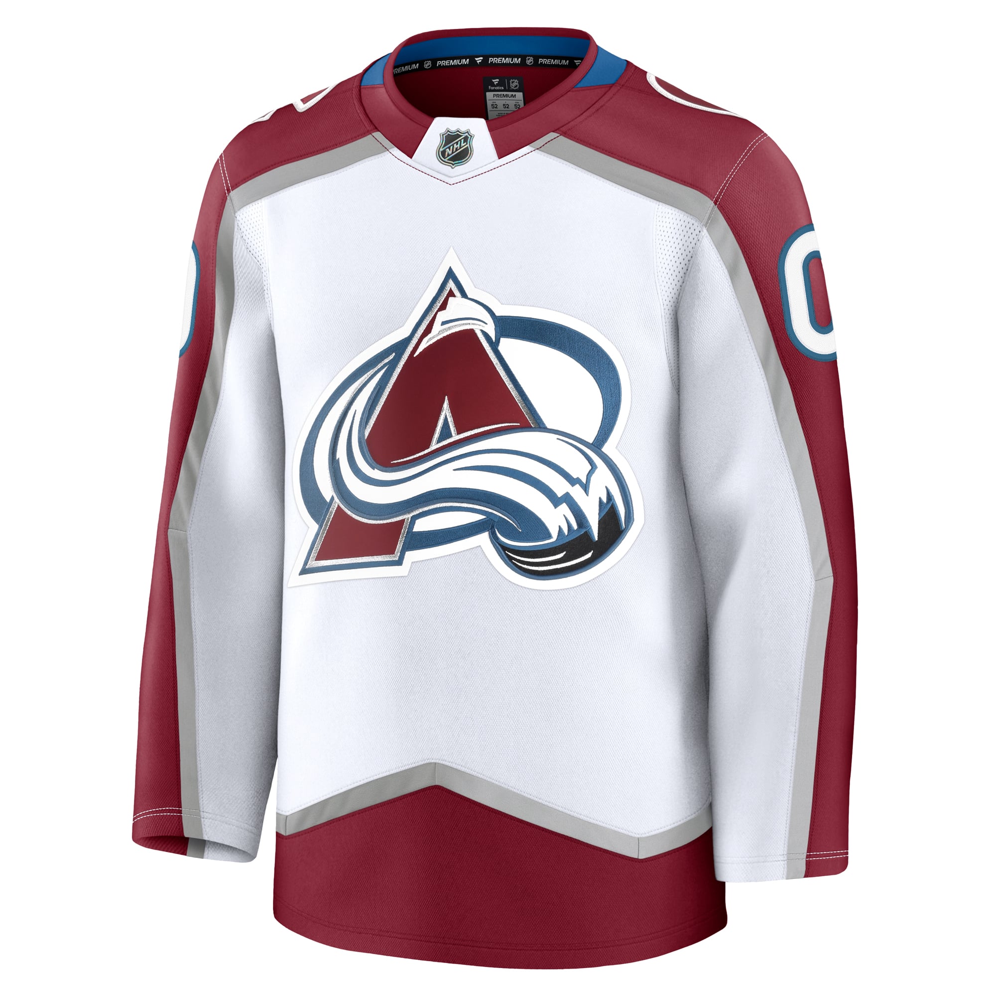 Colorado Avalanche Home Premium Custom Jersey - White - Image 3
