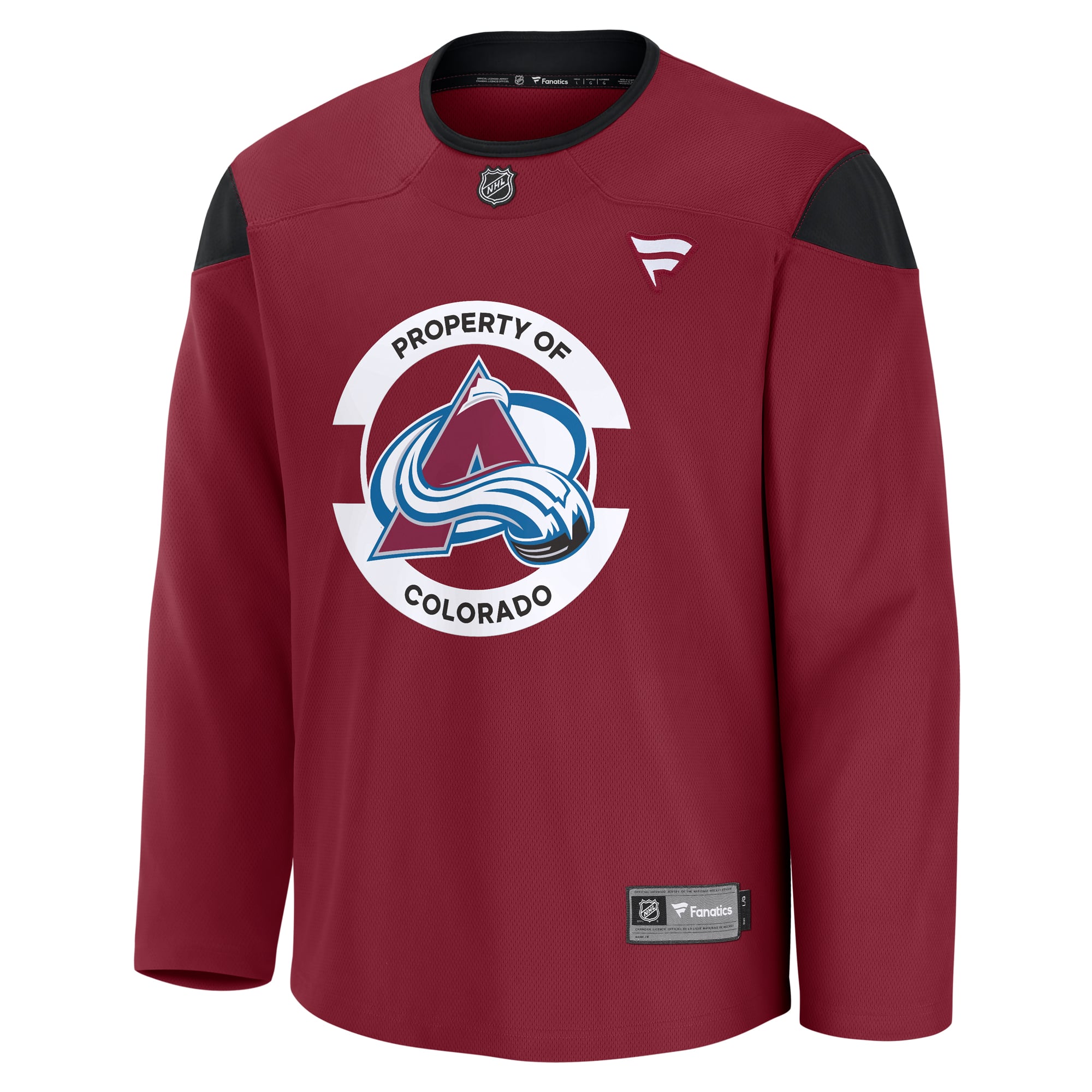 Colorado Avalanche Practice Jersey - Burgundy - Image 3