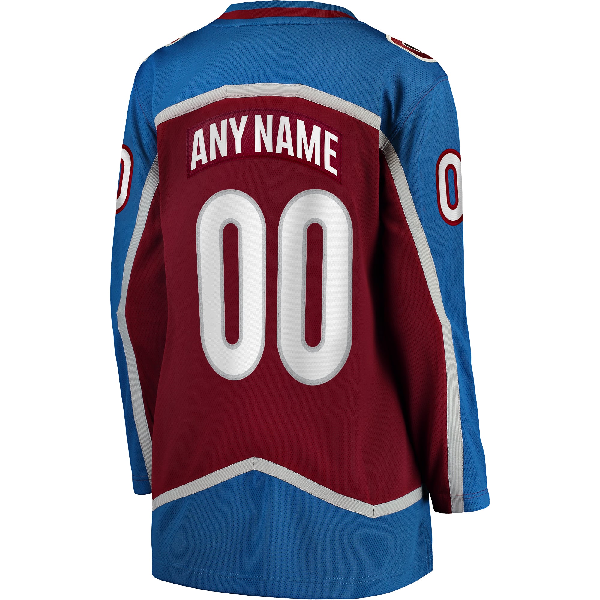 Colorado Avalanche Women's Home Breakaway Custom Jersey - Maroon - Image 4