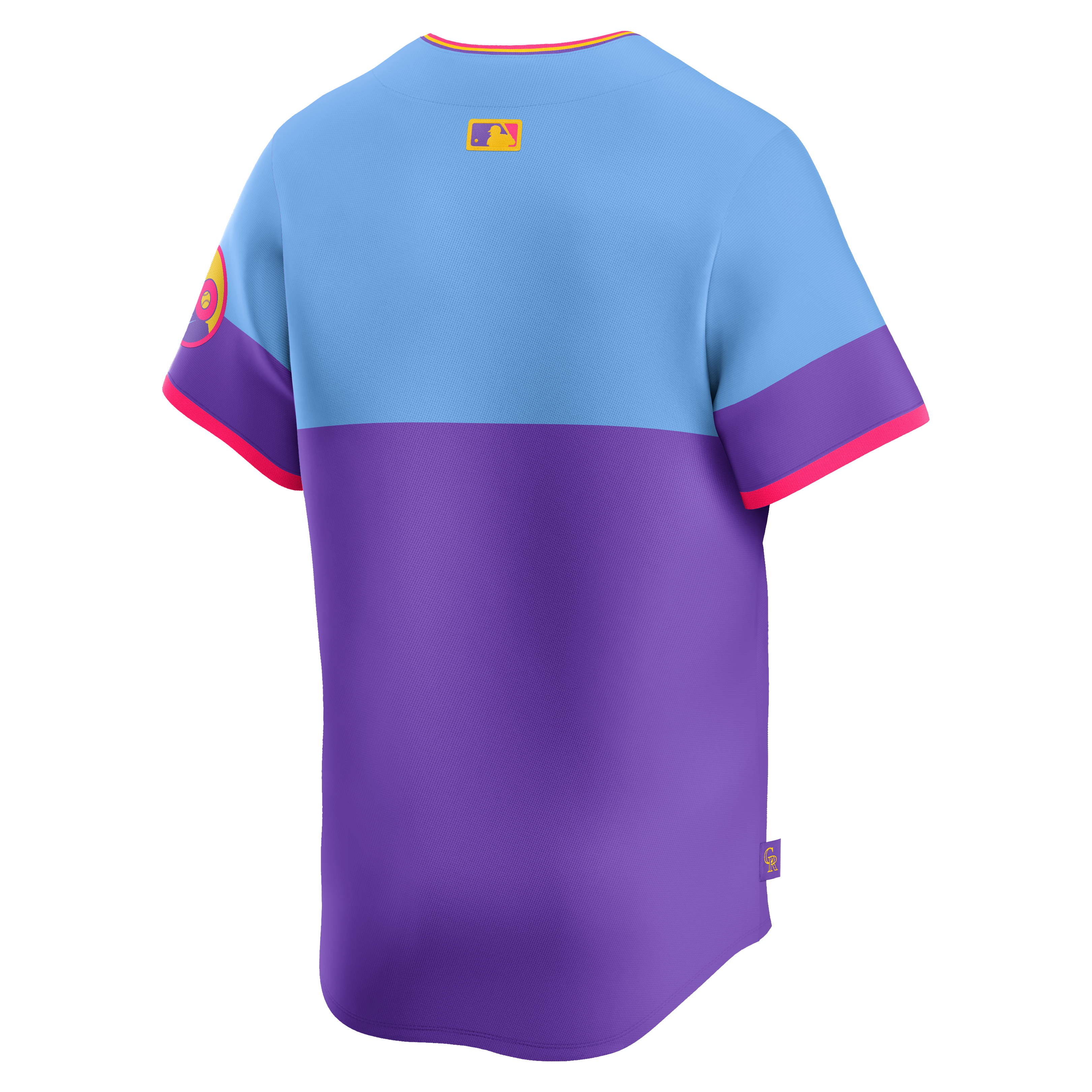Colorado Rockies 2025 City Connect Limited Jersey - Purple/Light Blue - Image 7