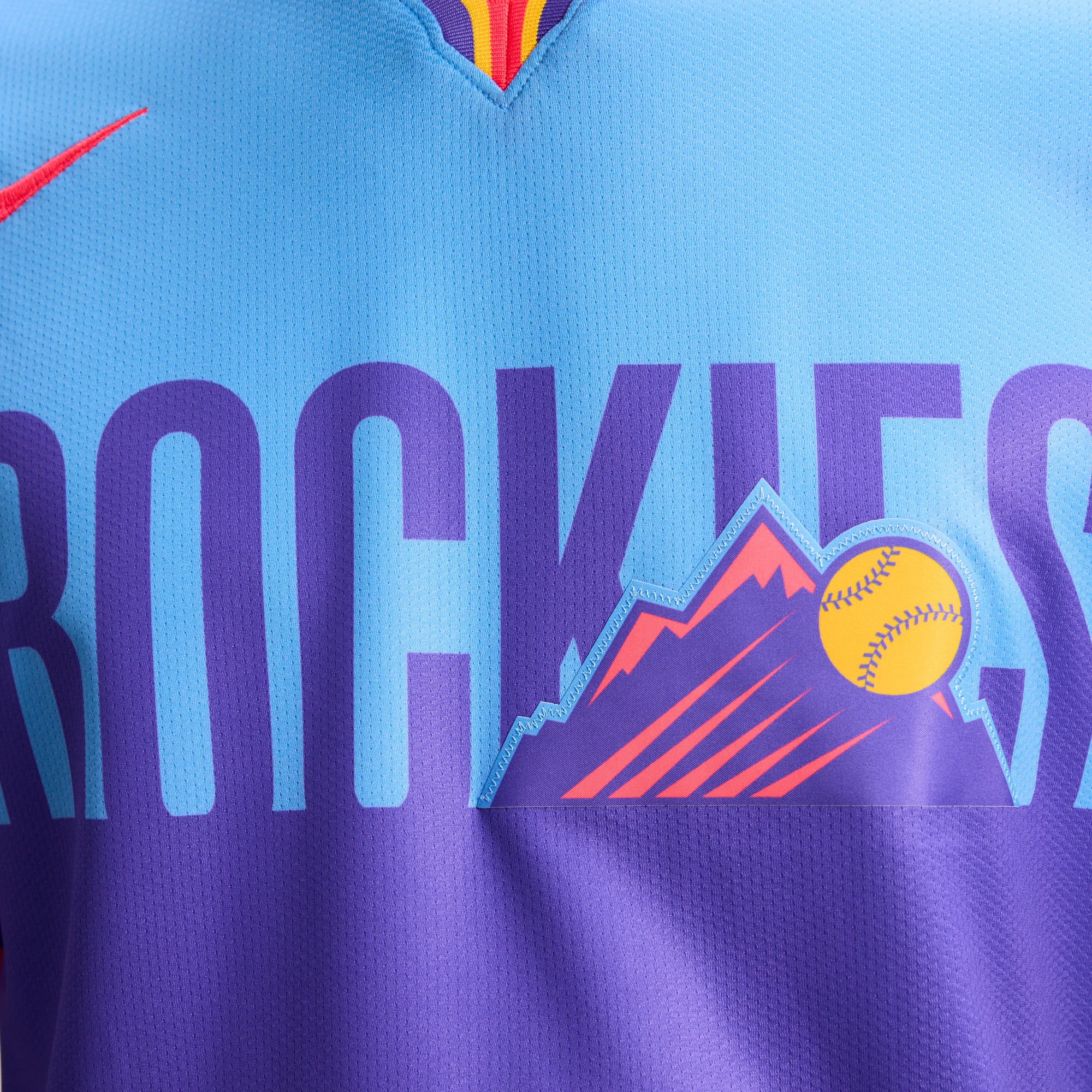 Colorado Rockies 2025 City Connect Limited Jersey - Purple/Light Blue - Image 11