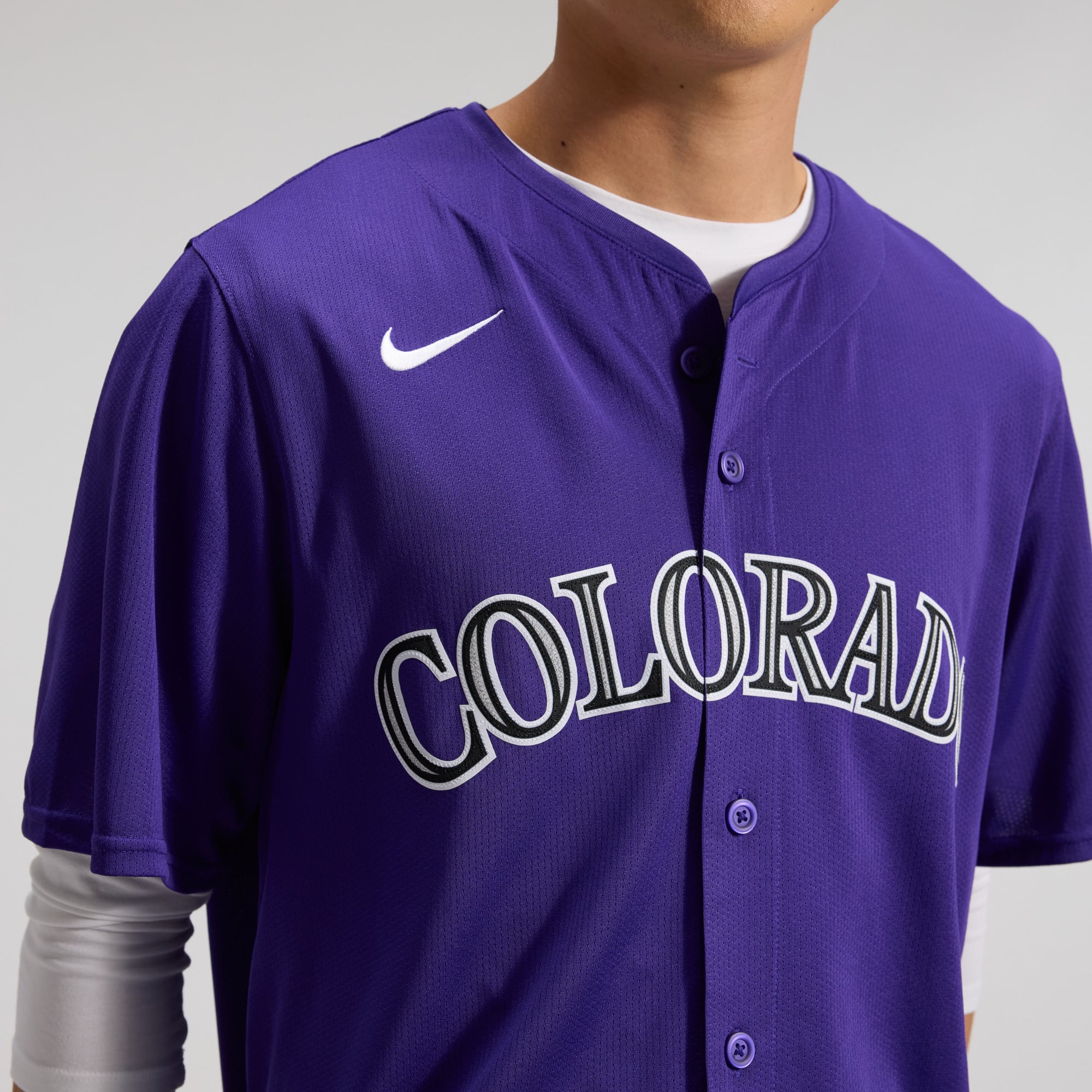 Colorado Rockies Alternate Limited Jersey - Purple - Image 10