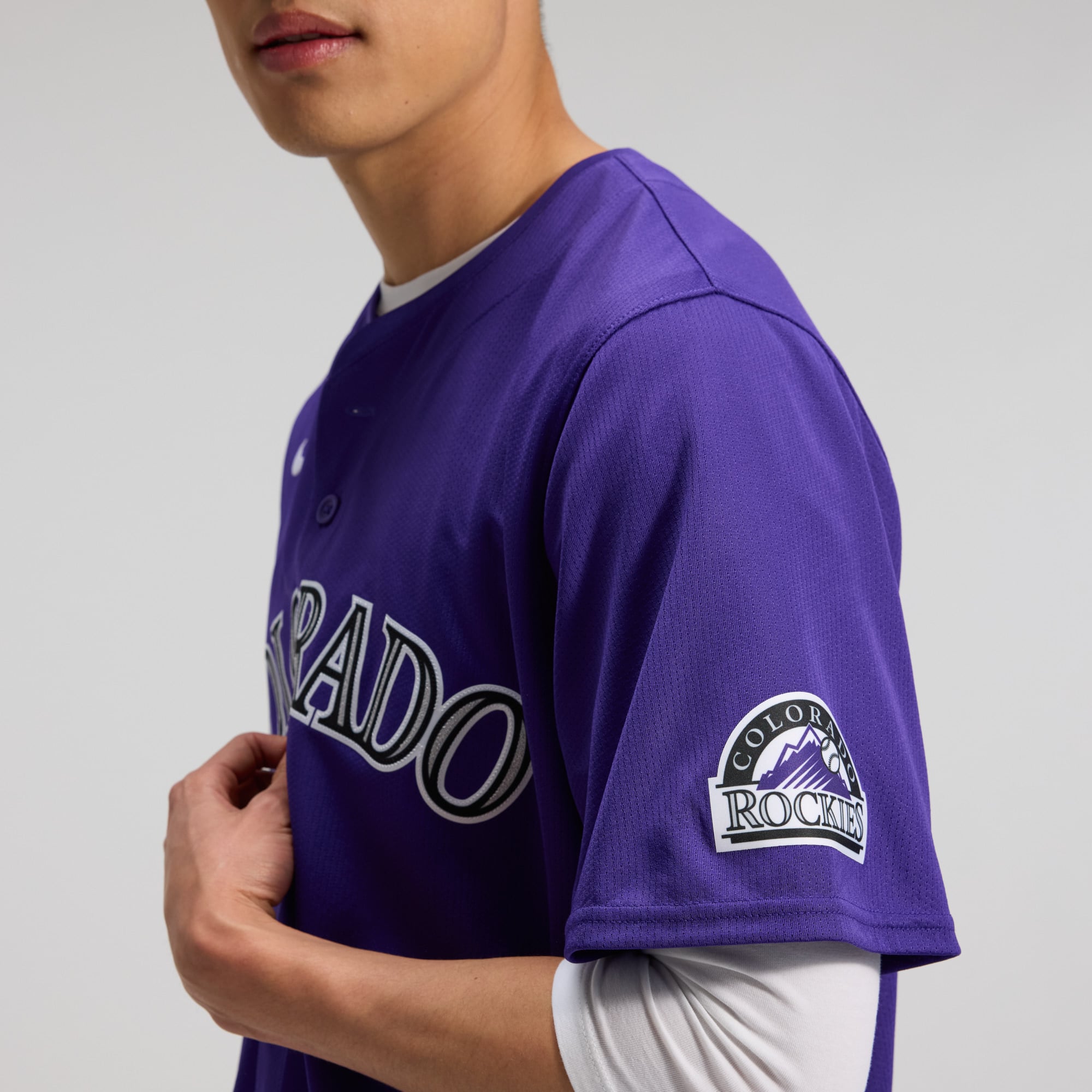 Colorado Rockies Alternate Limited Jersey - Purple - Image 9