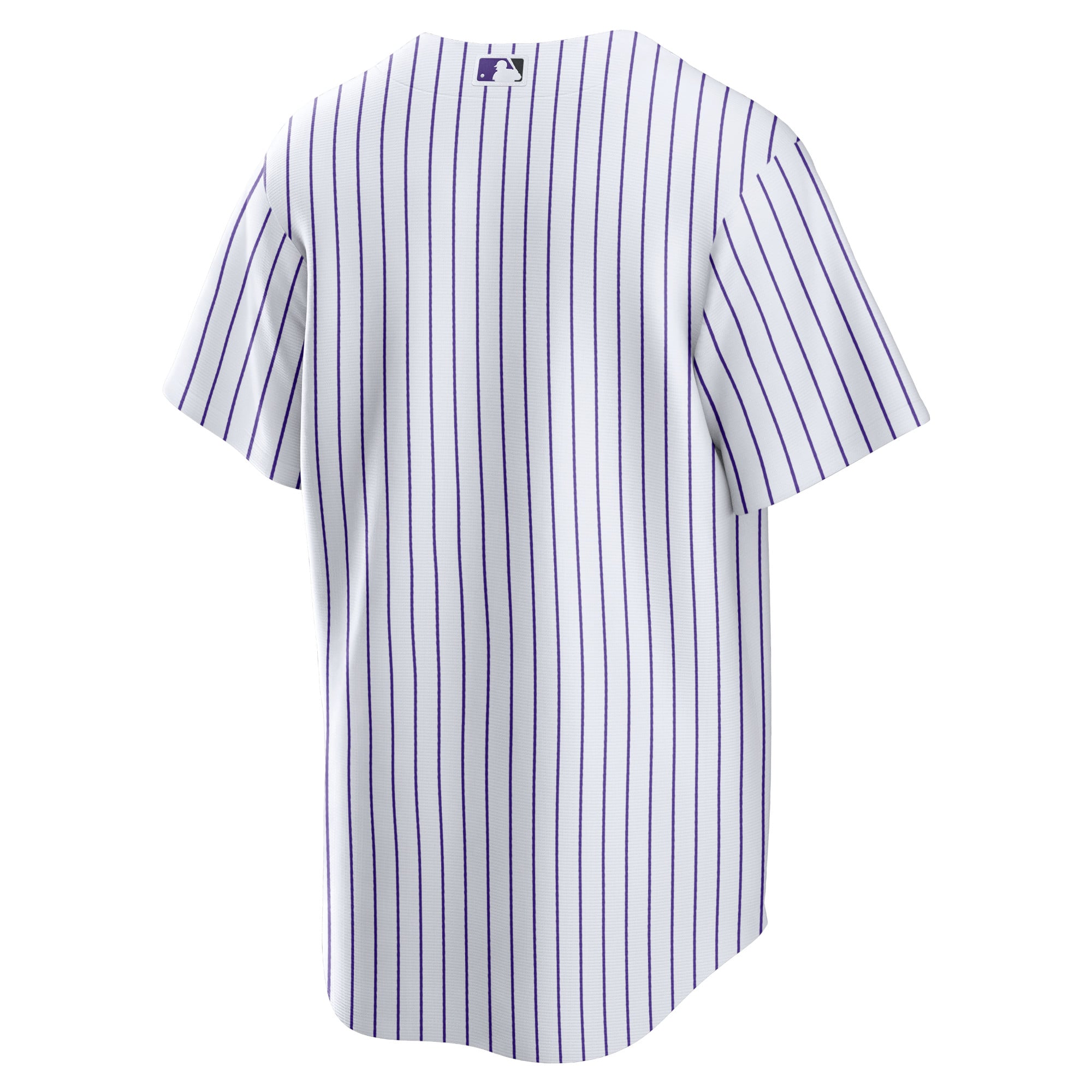 Colorado Rockies Home Blank Jersey - White - Image 4