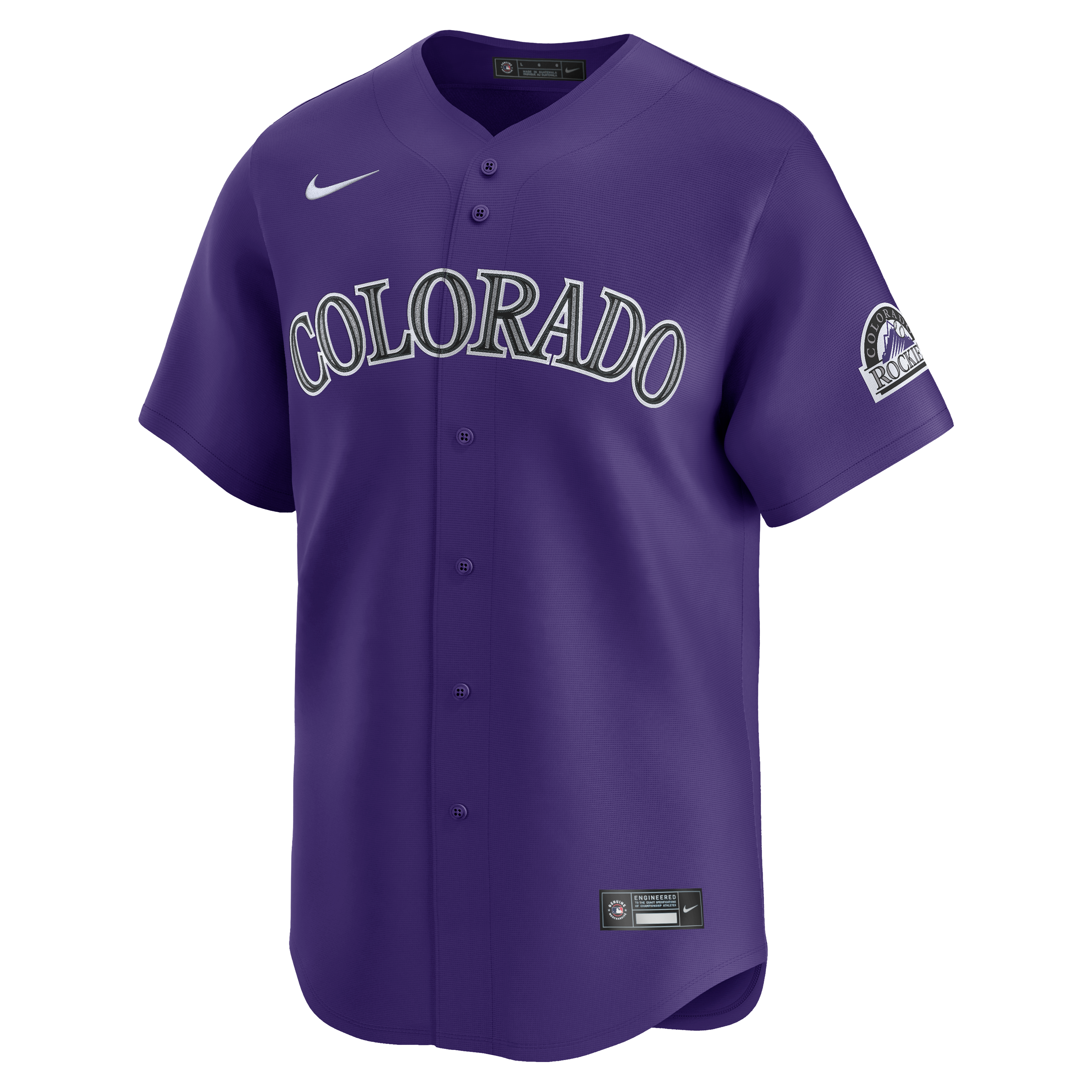Colorado Rockies Home Limited Jersey - Purple - Image 7