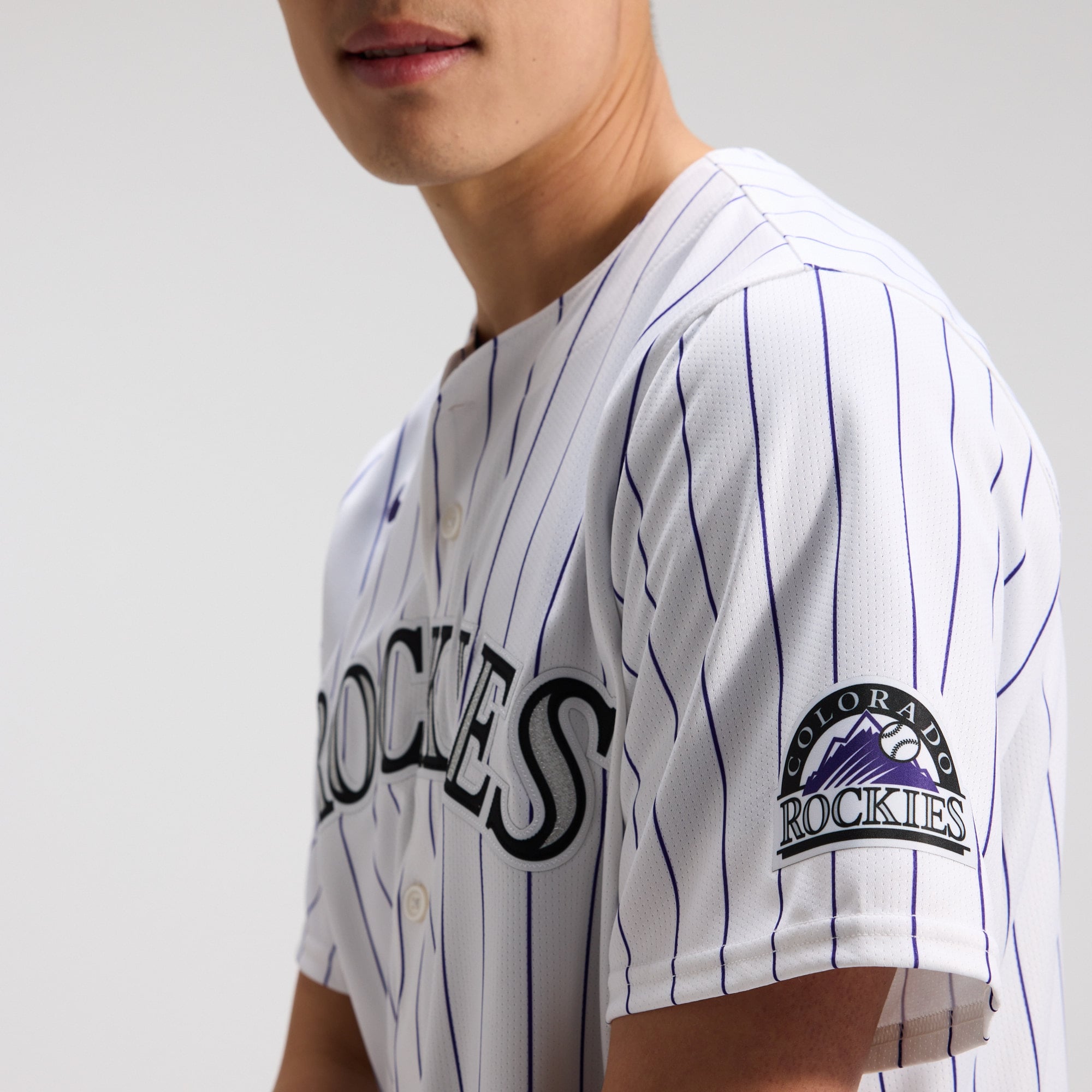 Colorado Rockies Home Limited Jersey - White - Image 8