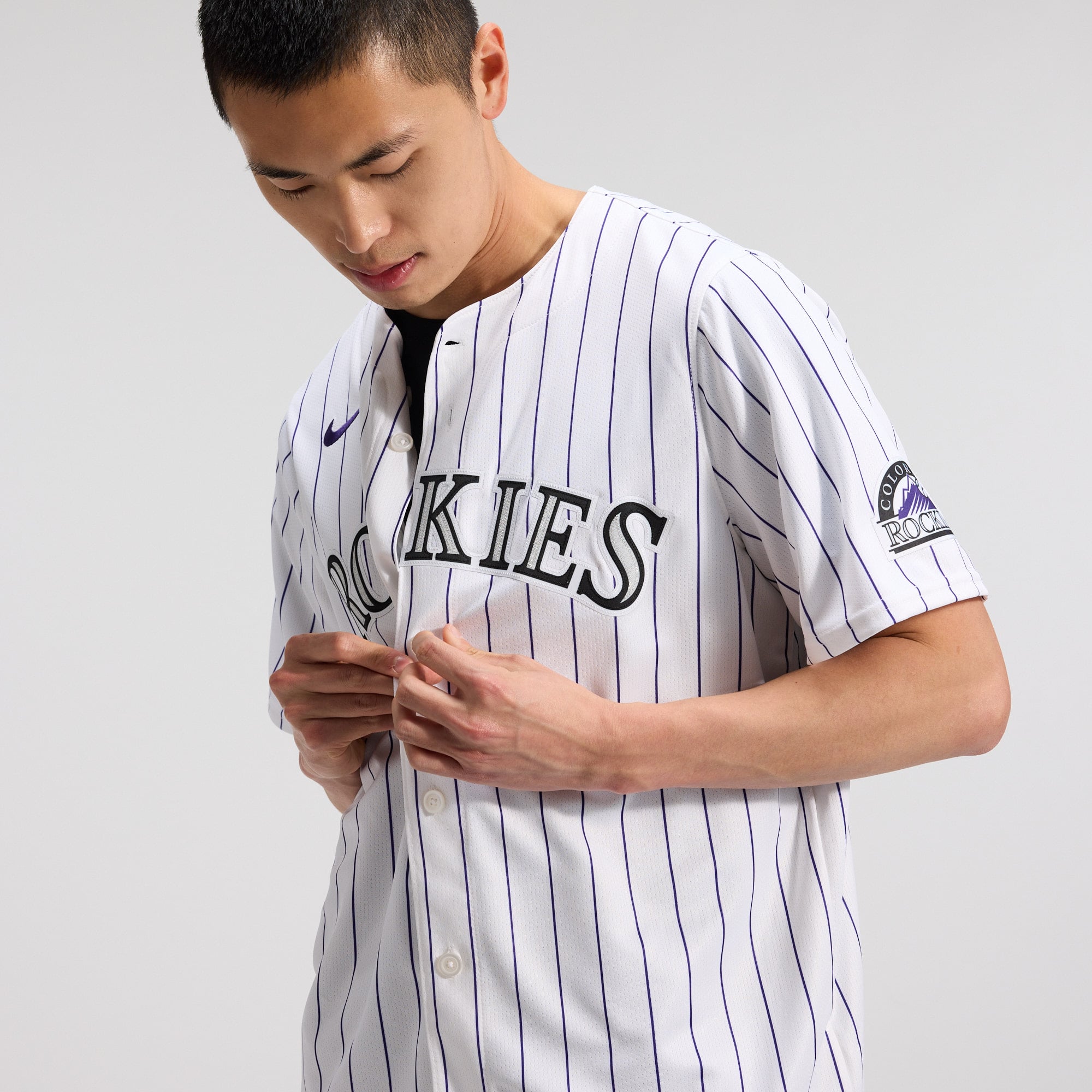 Colorado Rockies Home Limited Jersey - White - Image 10