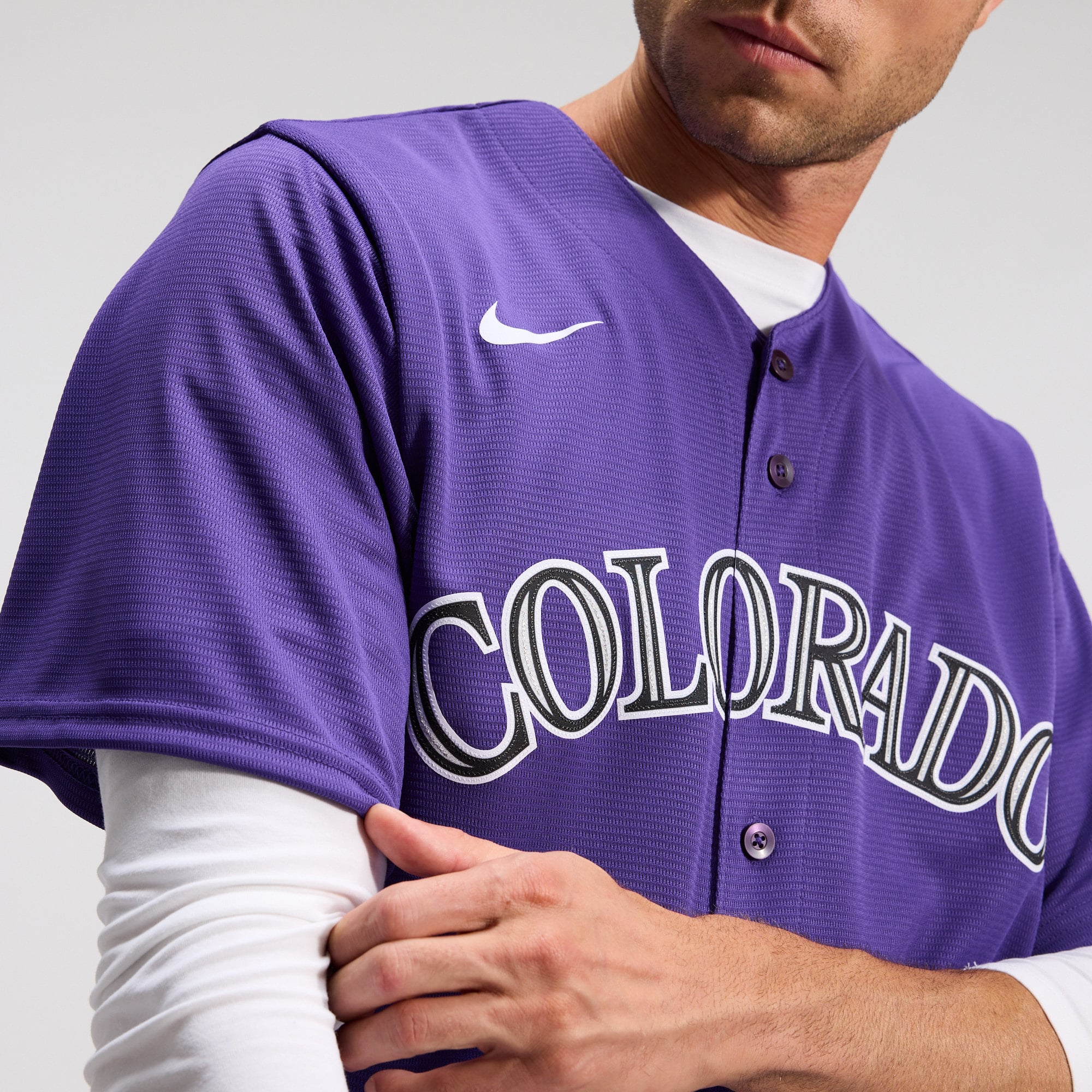 Colorado Rockies Home Team Jersey - Purple - Image 10