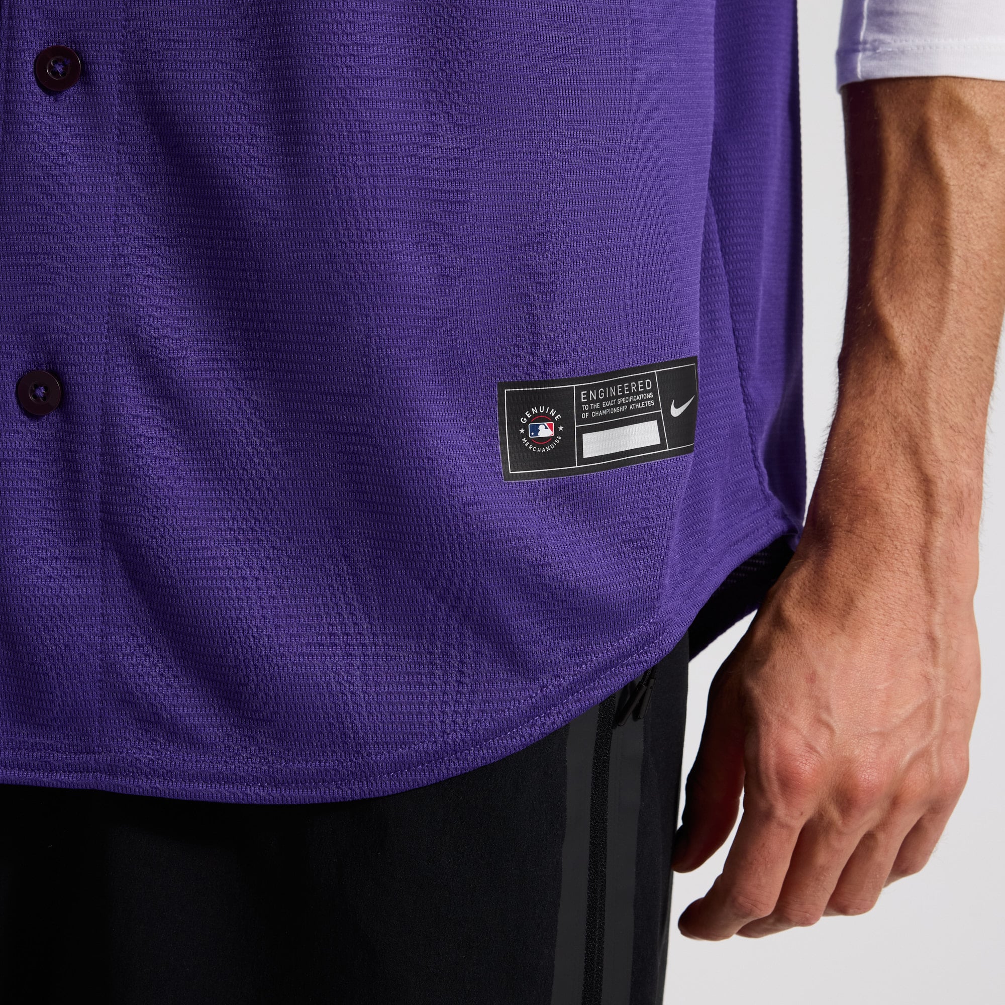 Colorado Rockies Home Team Jersey - Purple - Image 9
