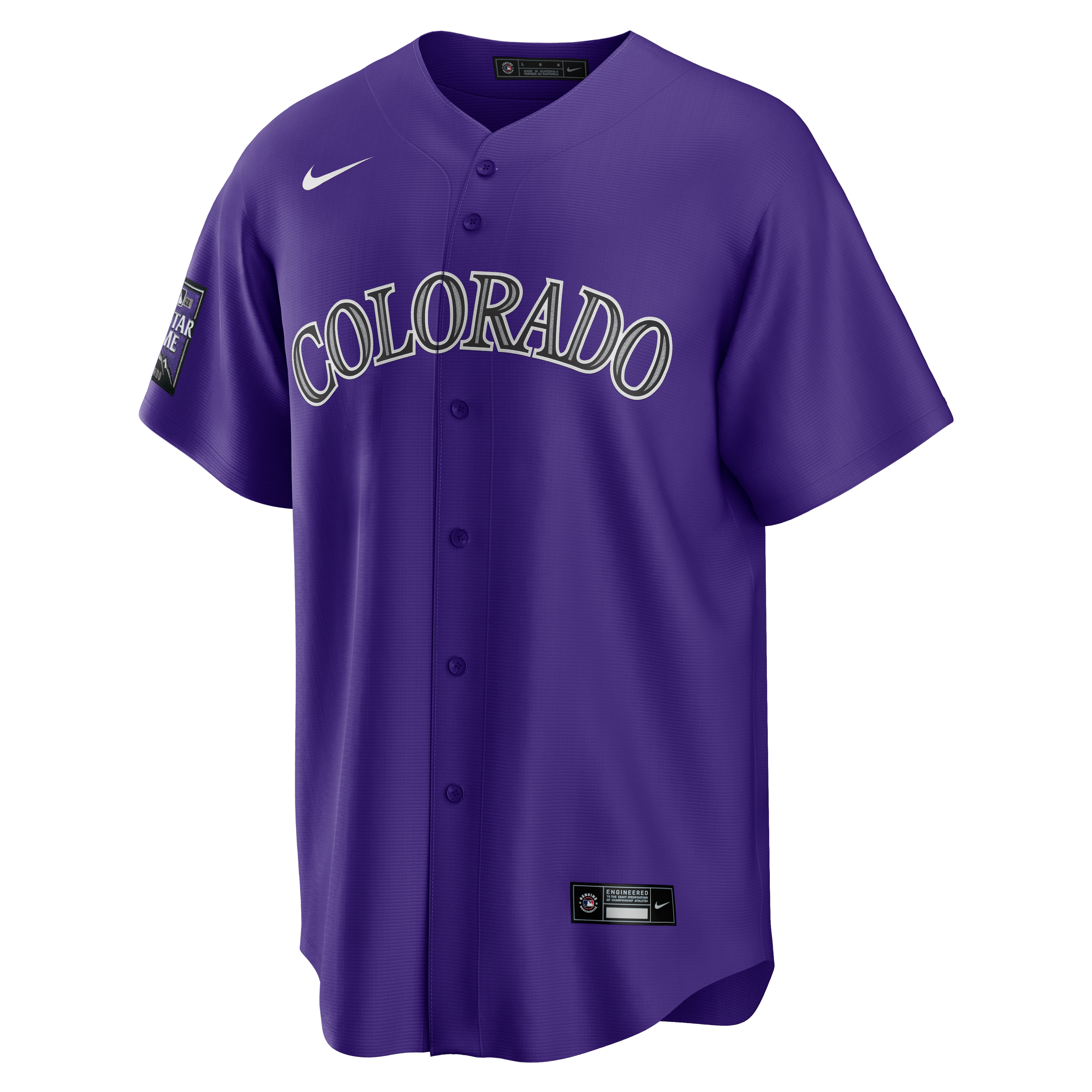 Colorado Rockies Home Team Jersey - Purple - Image 7