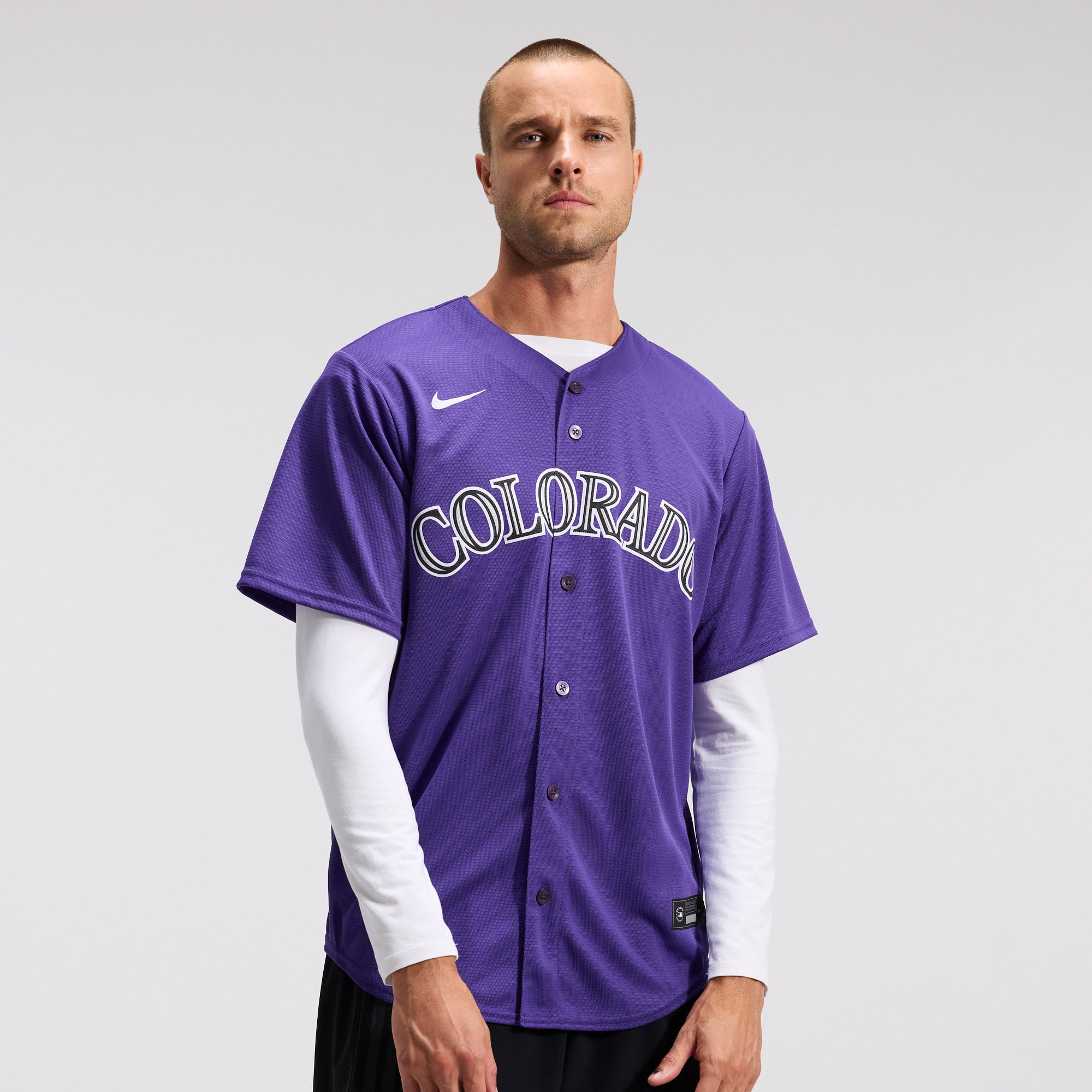 Colorado Rockies Home Team Jersey - Purple