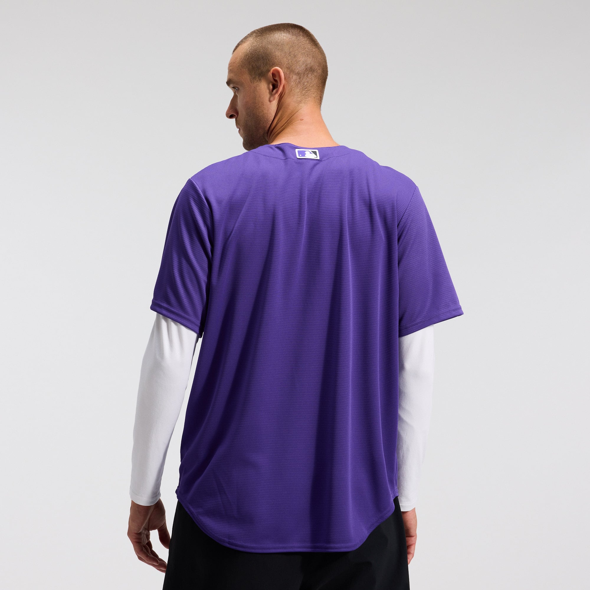 Colorado Rockies Home Team Jersey - Purple - Image 4