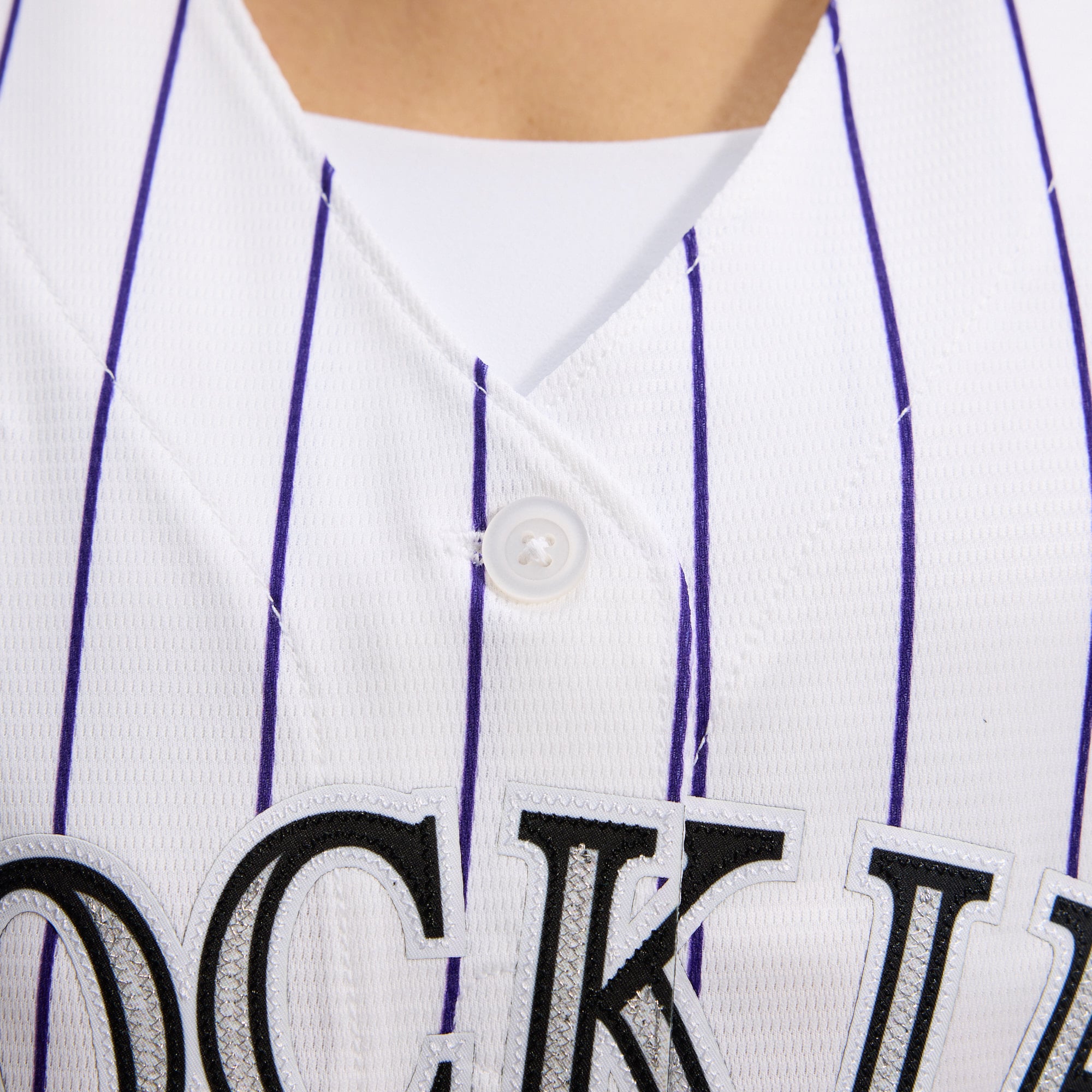 Colorado Rockies Women's Home Team Jersey - White - Image 11