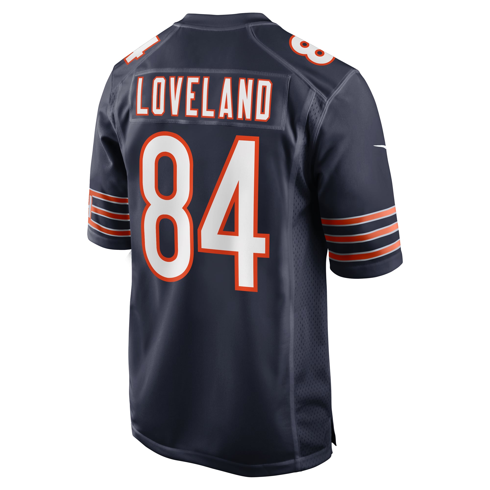 Colston Loveland Chicago Bears Team Game Jersey - Navy - Image 4